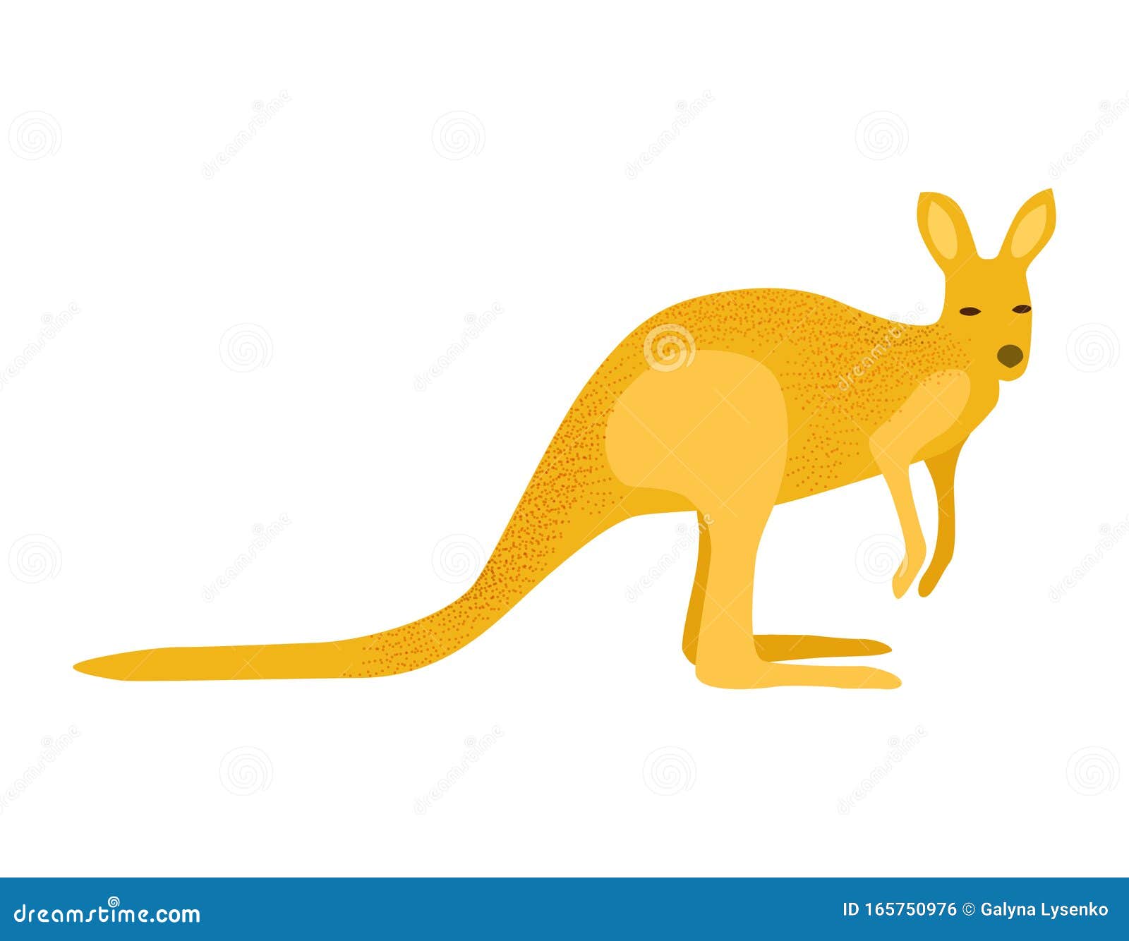 Australian Animals. Vector Illustration in Flat  Main Symbols of  the Country Stock Illustration - Illustration of echidna, australian:  165750976