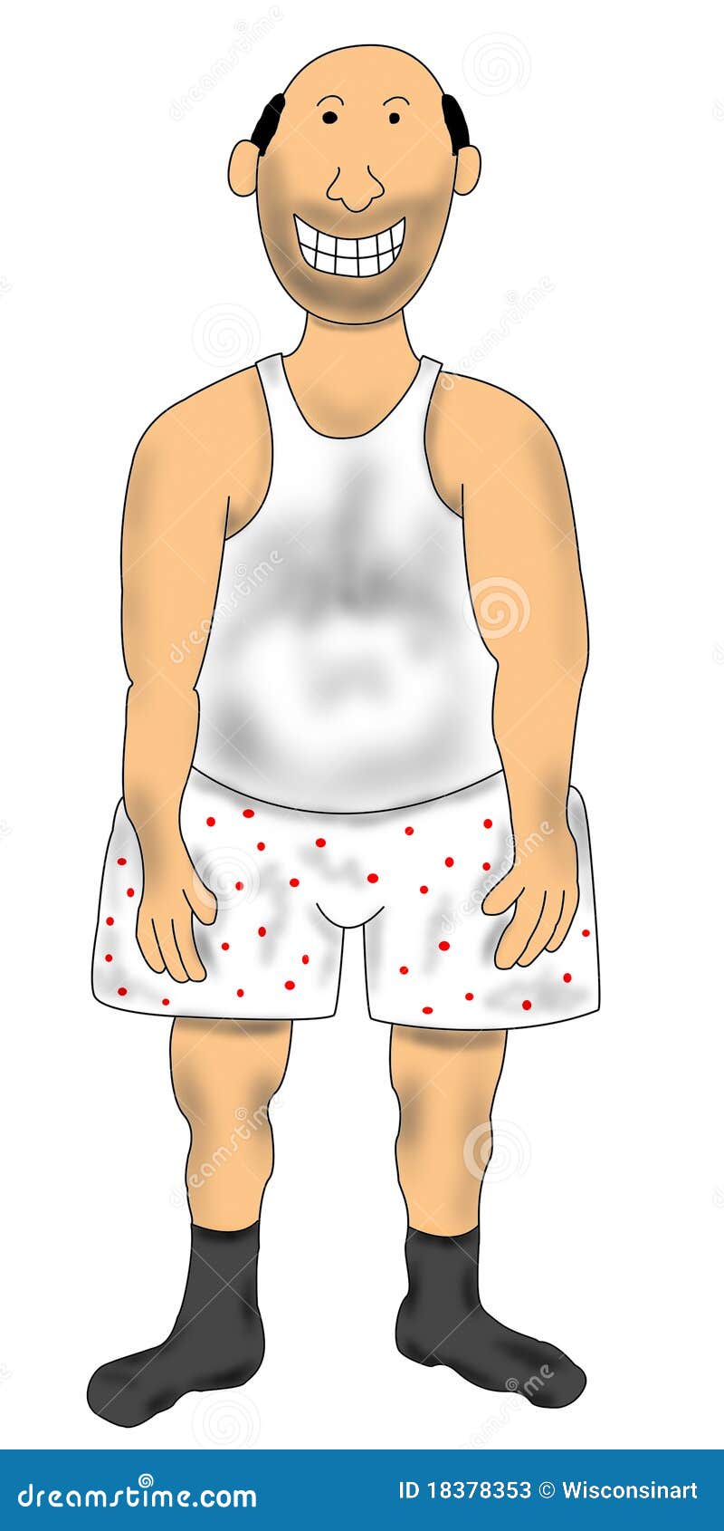 Underwear Cartoon Men