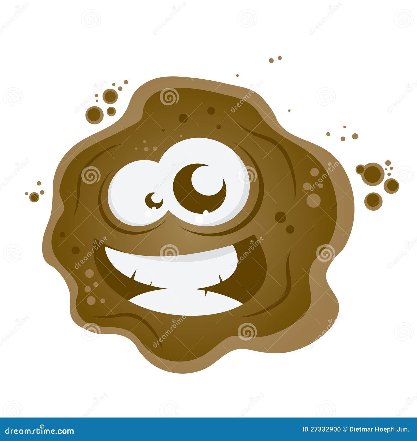 Funny cartoon mud stock vector. Illustration of funny 27332900