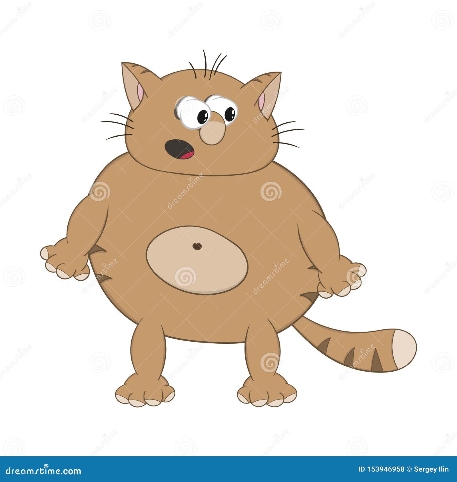 Fat kitty Stock Vector Images - Page 3 - Alamy