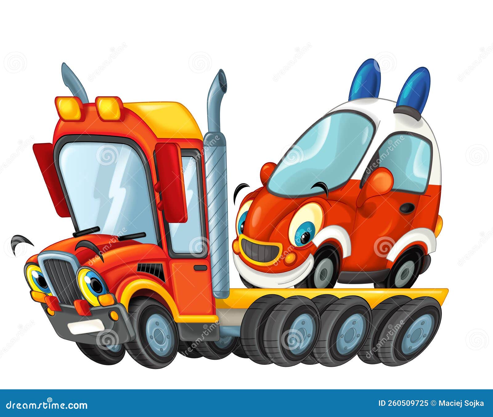 clipart tow trucks funny cool