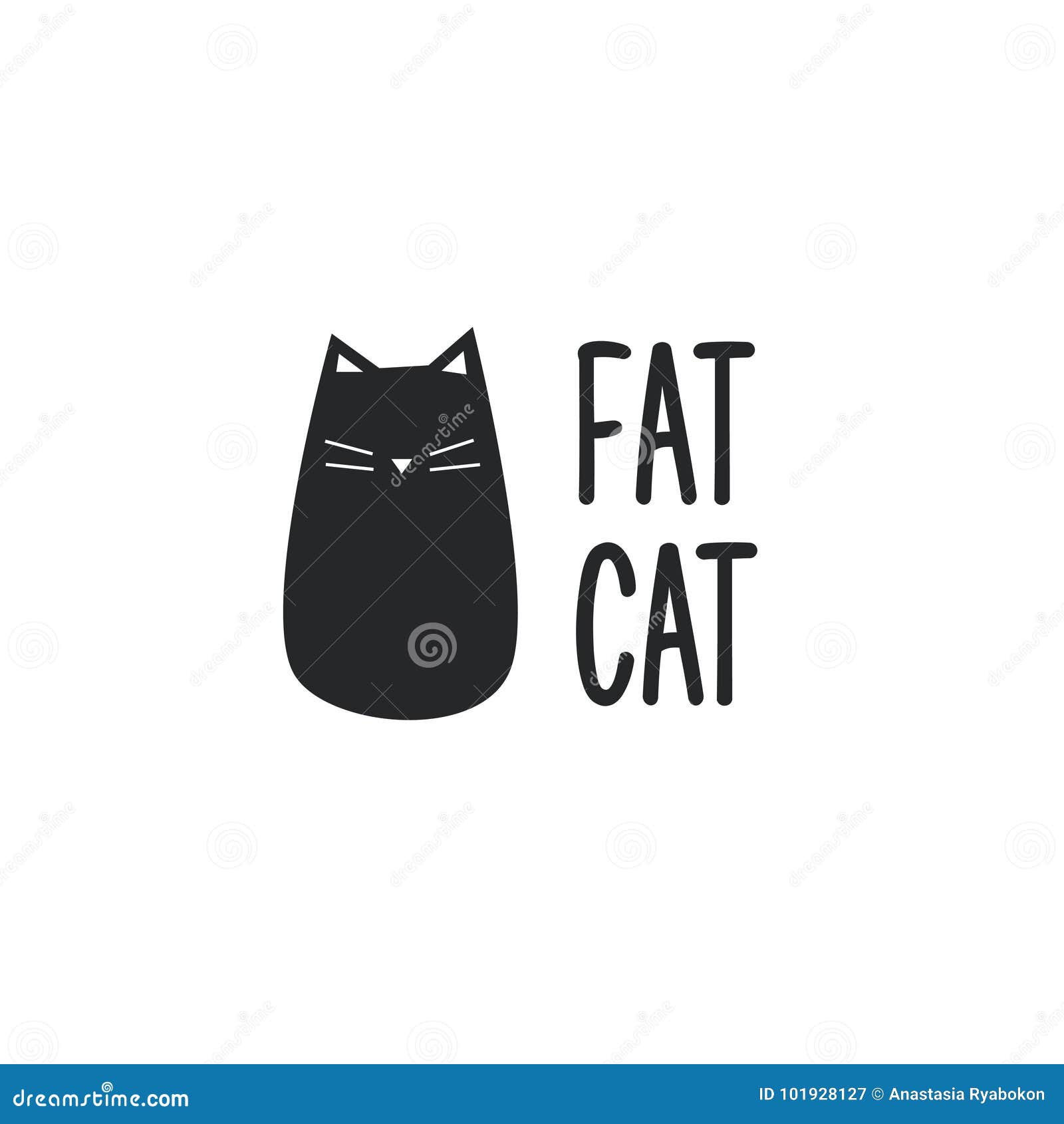 Funny cat logo vector stock vector. Illustration of sign - 101928127
