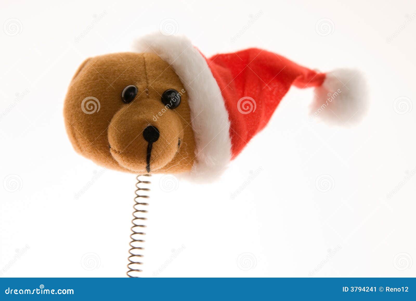 Funny Christmas bear stock image. Image of spring, winter 3794241