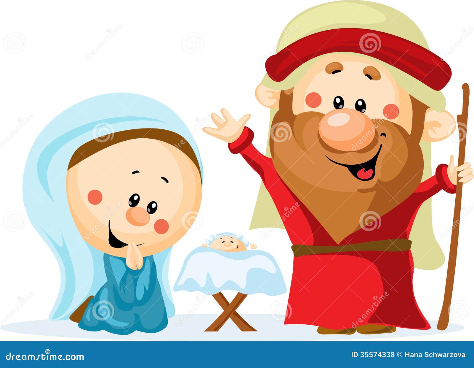 christmas crib clipart - photo #9