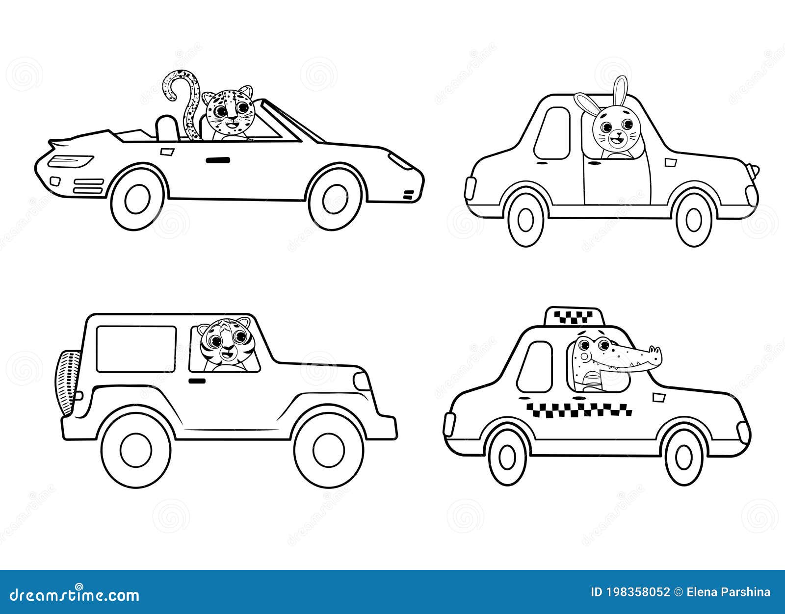funny-coloring-kids-transport-set-with-animals-cars-and-vehicles