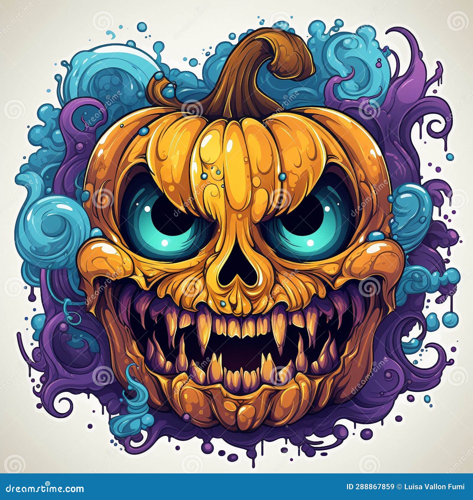 Scary Funny Vector Design Images, Funny Scary Face, Jpeg, Funny, Scary PNG  Image For Free Download