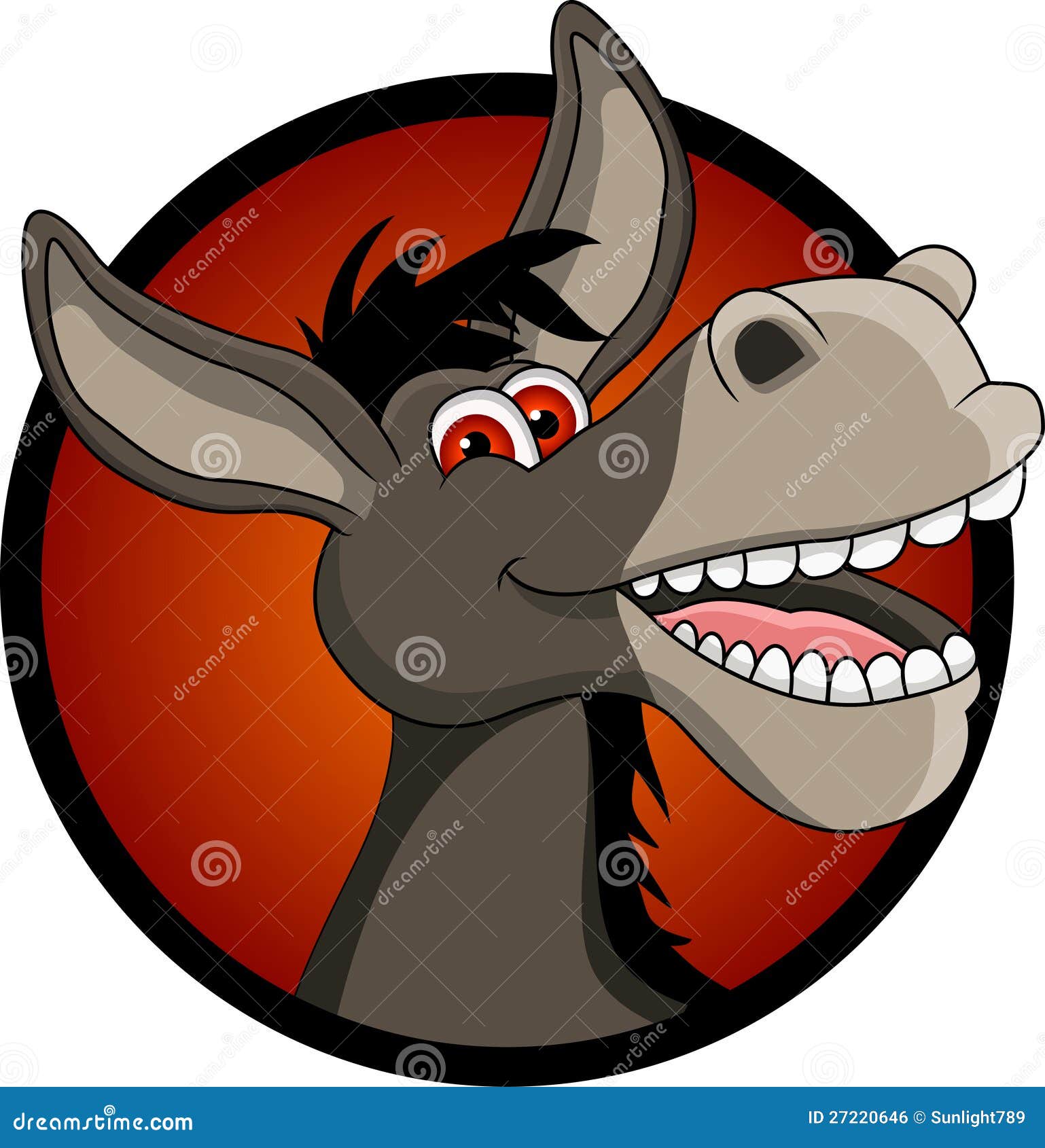 Funny Donkey Head Cartoon Royalty Free Stock Image Image: 27220646 Funny Donkey Head Cartoon Royalty Free Stock Image Image: 27220646