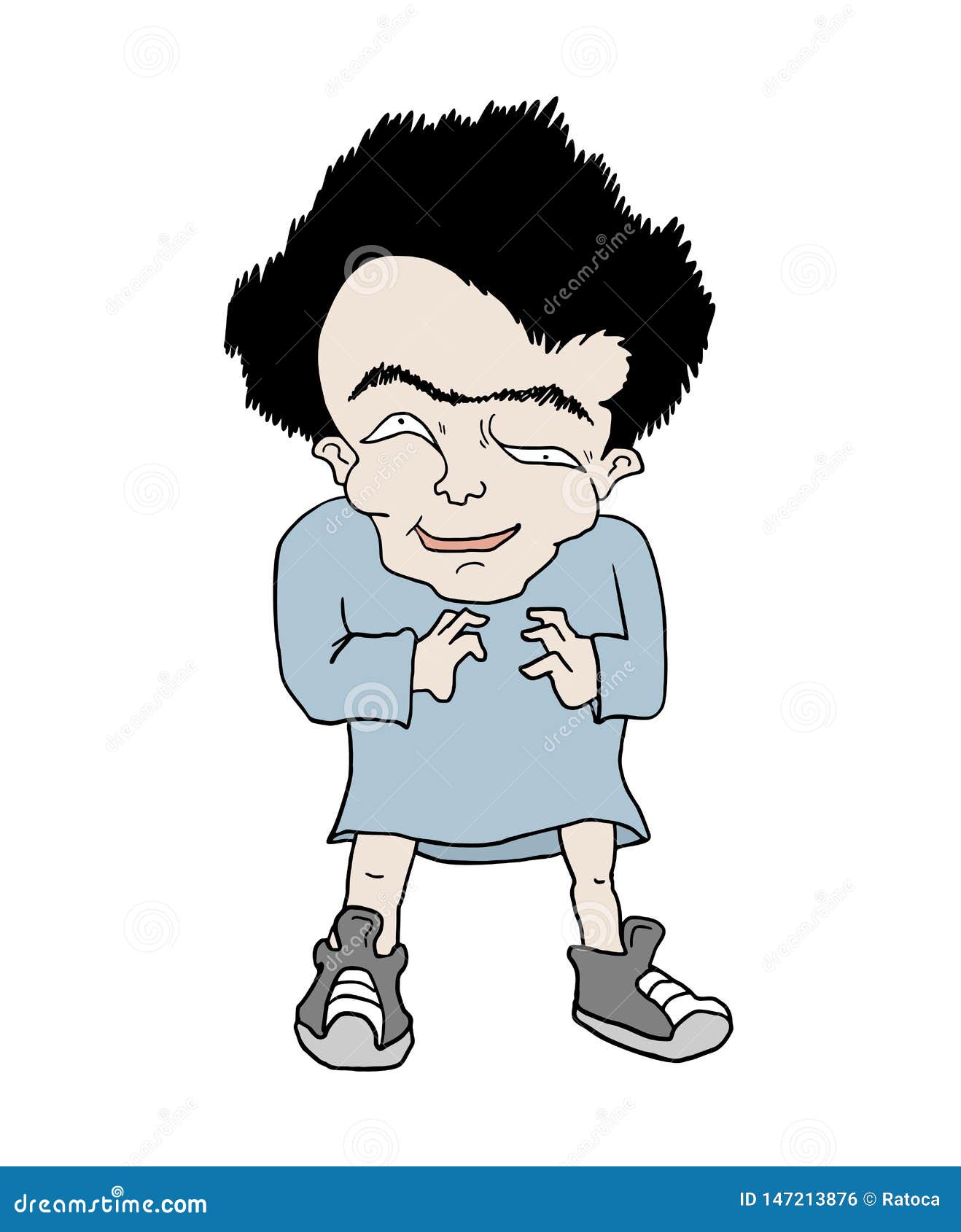 Funny draw of ugly man stock vector. Illustration of weirdo - 147213876 Funny draw of ugly man stock vector. Illustration of weirdo - 147213876