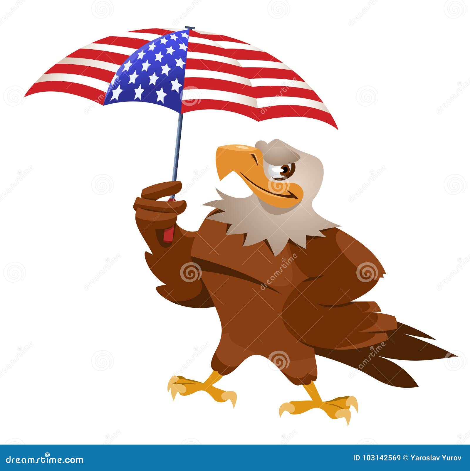 american flag animated clipart fun