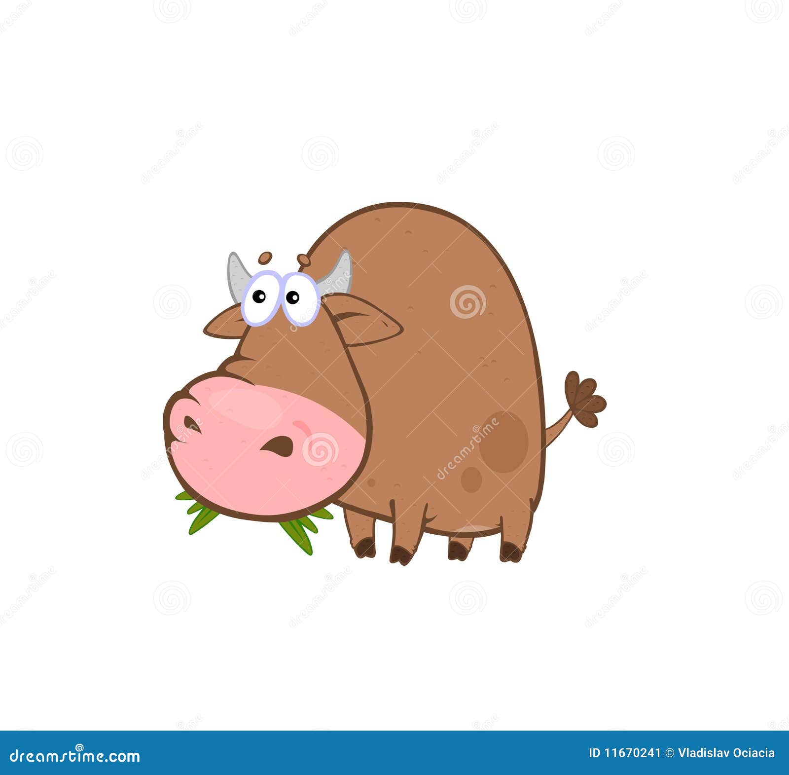 Funny Cat And Dog Eating Food. Cartoon Vector 74427469