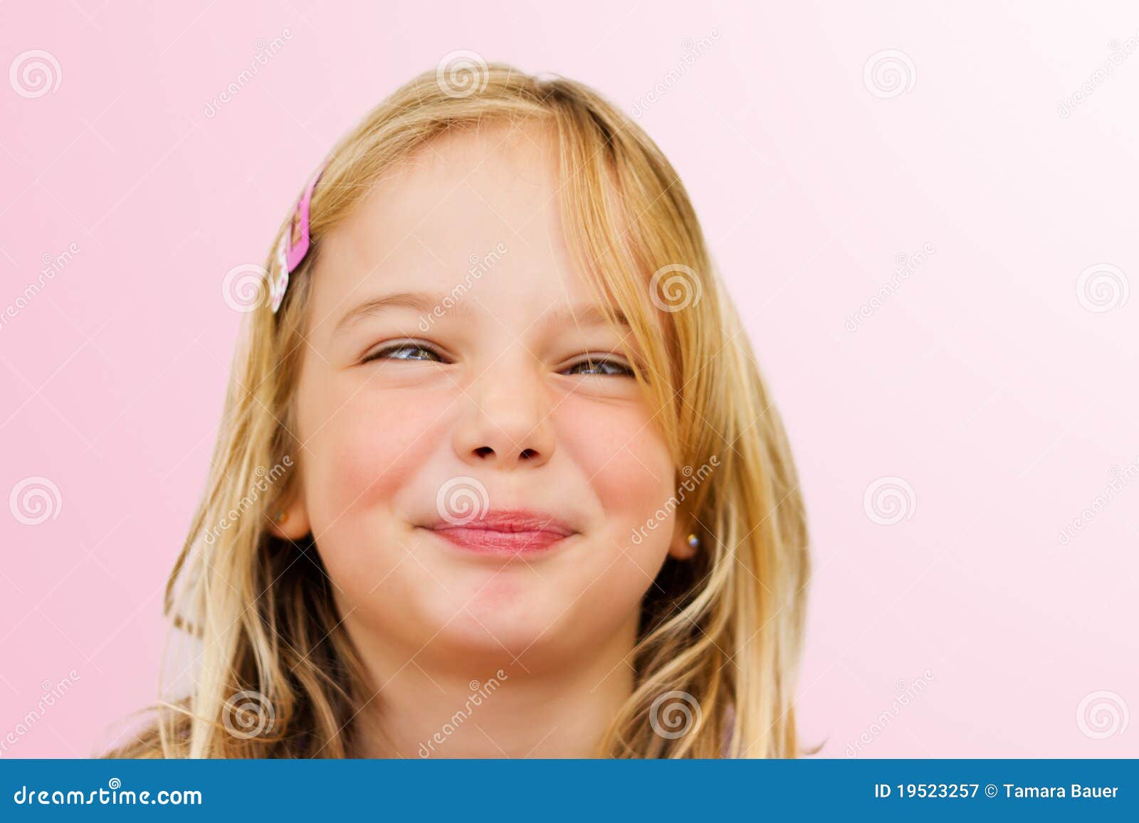 Funny Face With Crossed Eyes RoyaltyFree Stock Photo 48134535