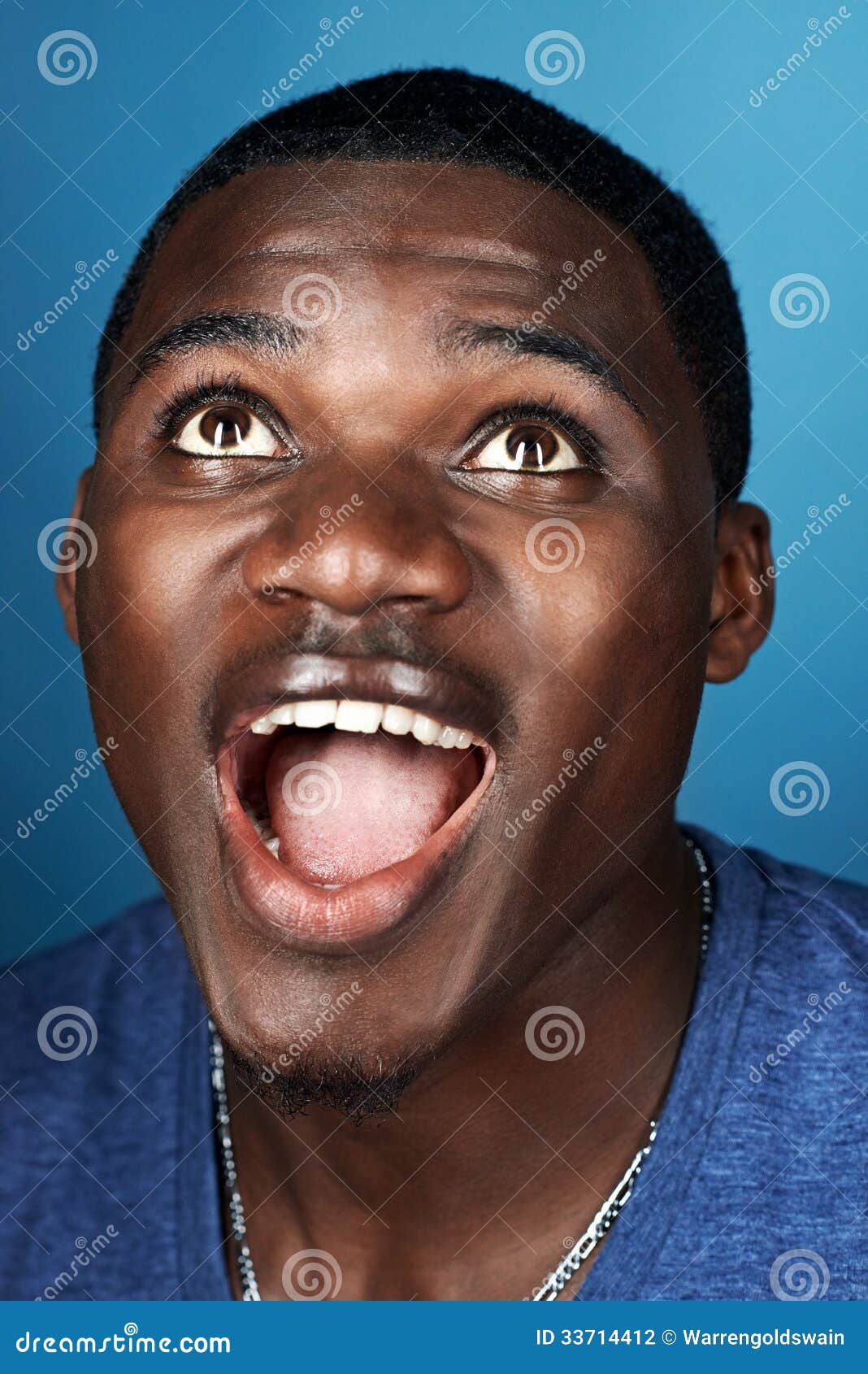 Funny face african man stock photo. Image of funny, hairstyle - 33714412
