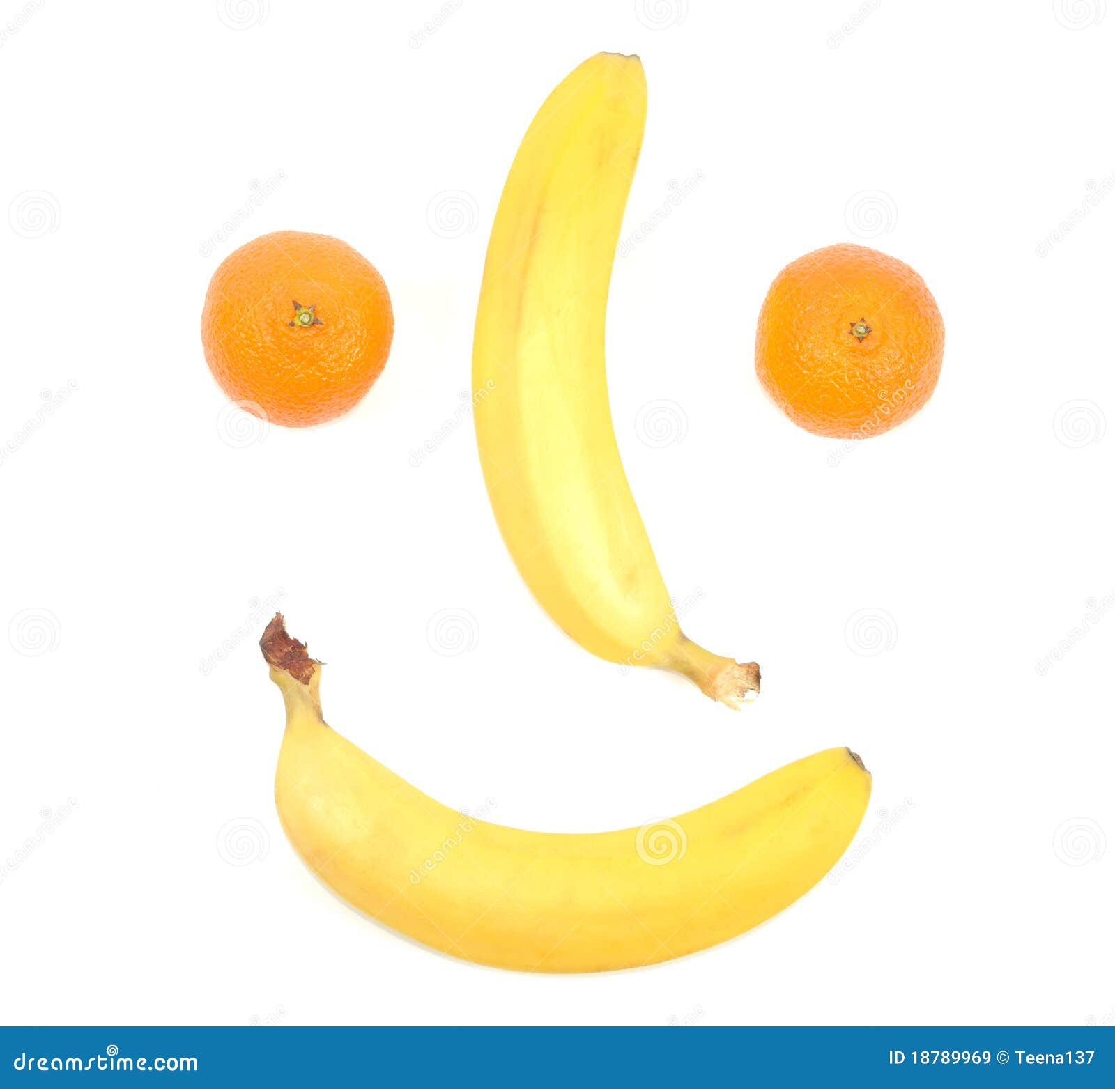 Funny face from fruits stock image. Image of close, ripe - 18789969