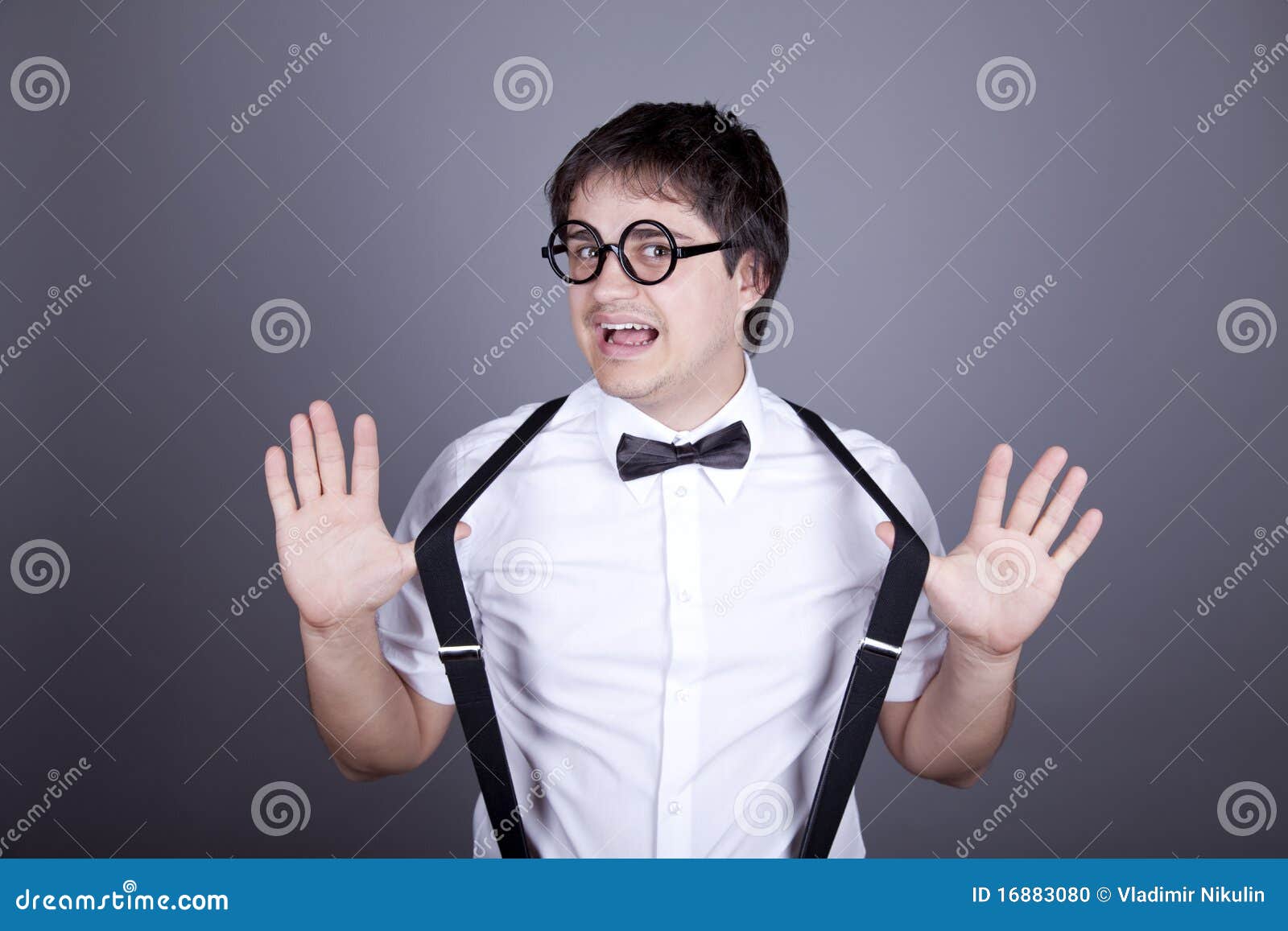 Funny Fashion Men in Suspender Stock Photo Image of risers, person