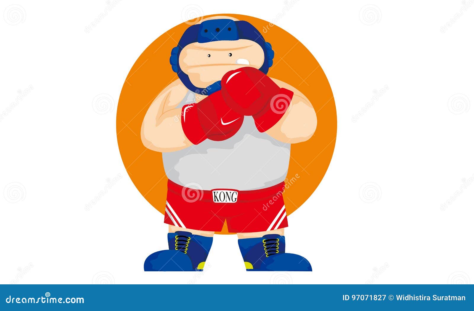 People a funny fat boxer stock vector. Illustration of sport - 97071827 People a funny fat boxer stock vector. Illustration of sport - 97071827