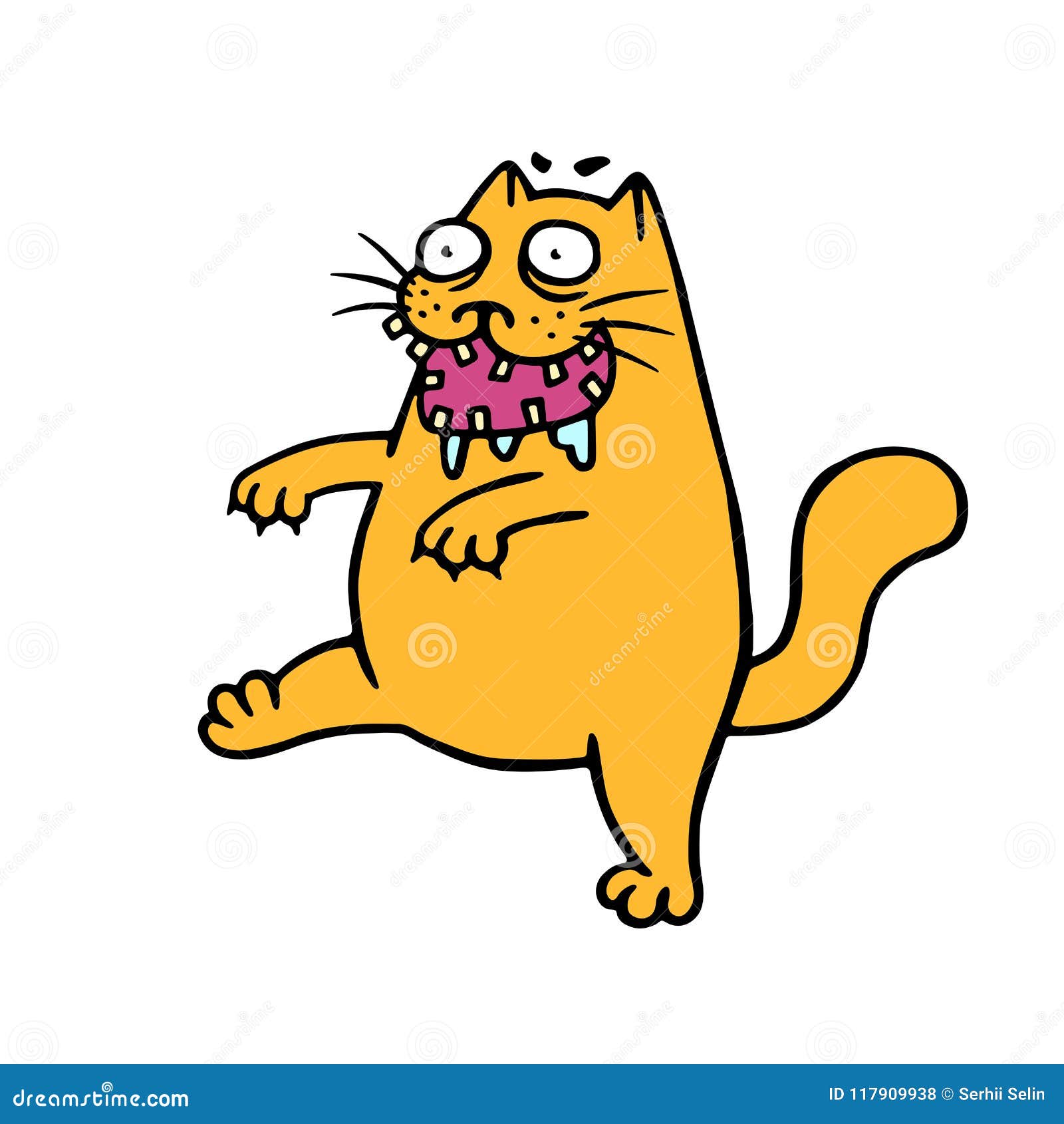 Funny Fat Cat Zombie Goes on a Hunt. Vector Illustration Stock Vector - Illustration of resurrection, monster: 117909938 Funny Fat Cat Zombie Goes on a Hunt. Vector Illustration Stock Vector - Illustration of resurrection, monster: 117909938