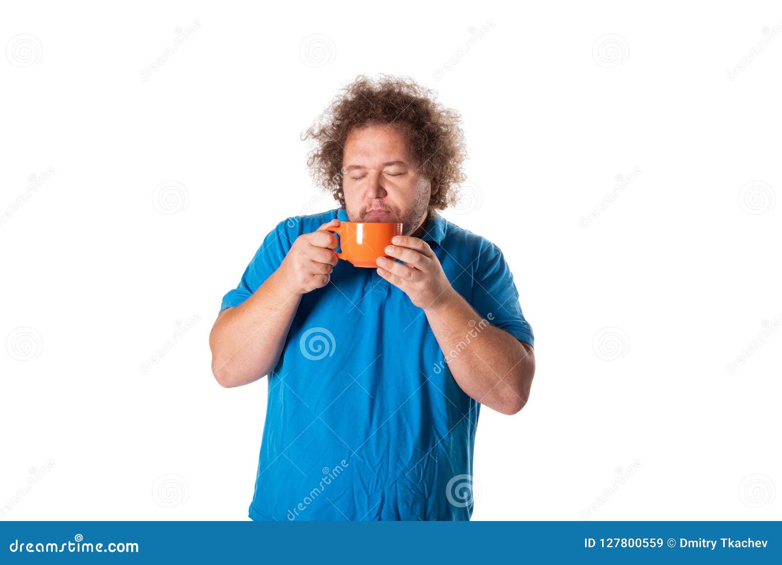Funny Fat Man with Mug. Good Morning Stock Image - Image of people, person: 127800559 Funny Fat Man with Mug. Good Morning Stock Image - Image of people, person: 127800559
