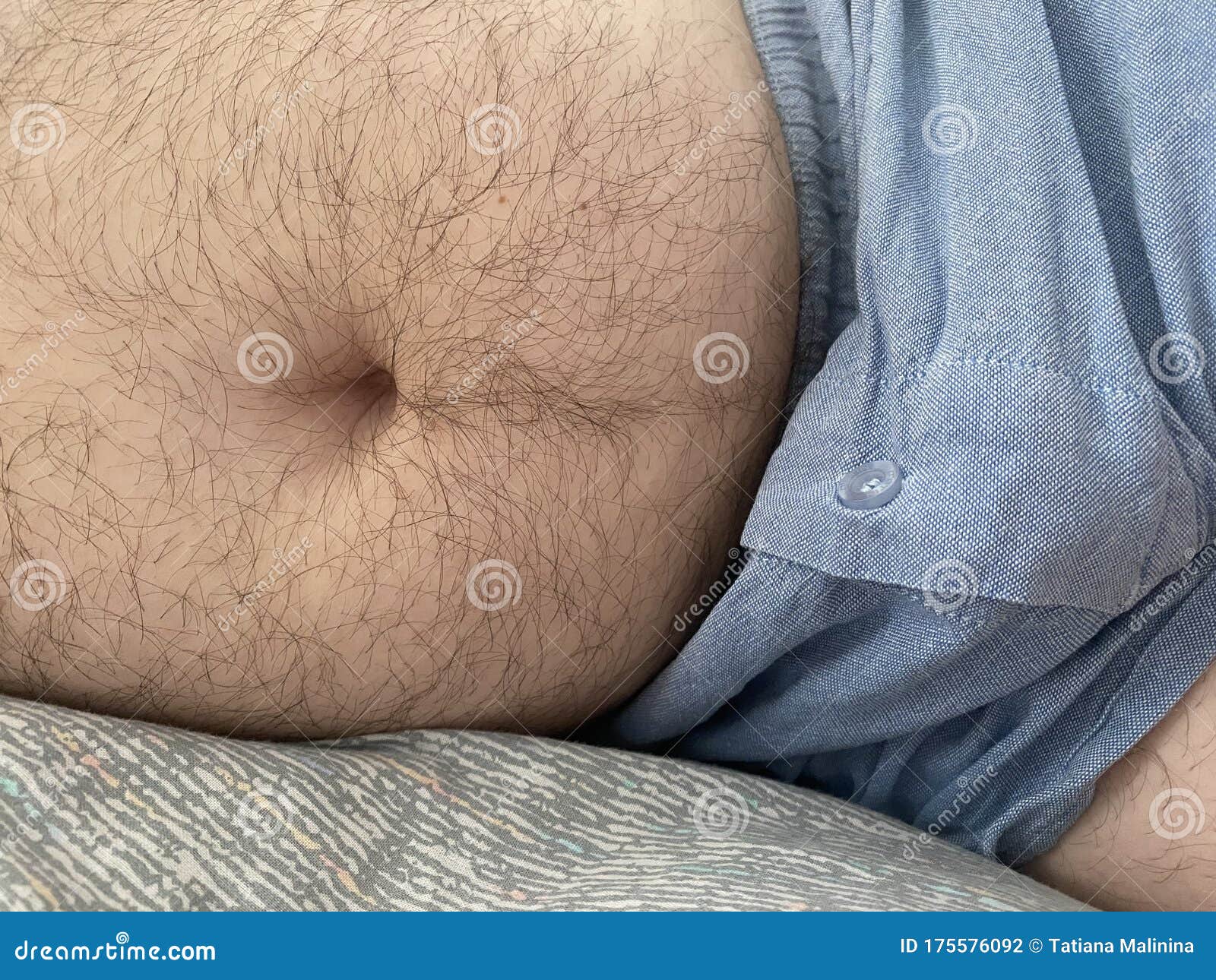 Big hairy belly