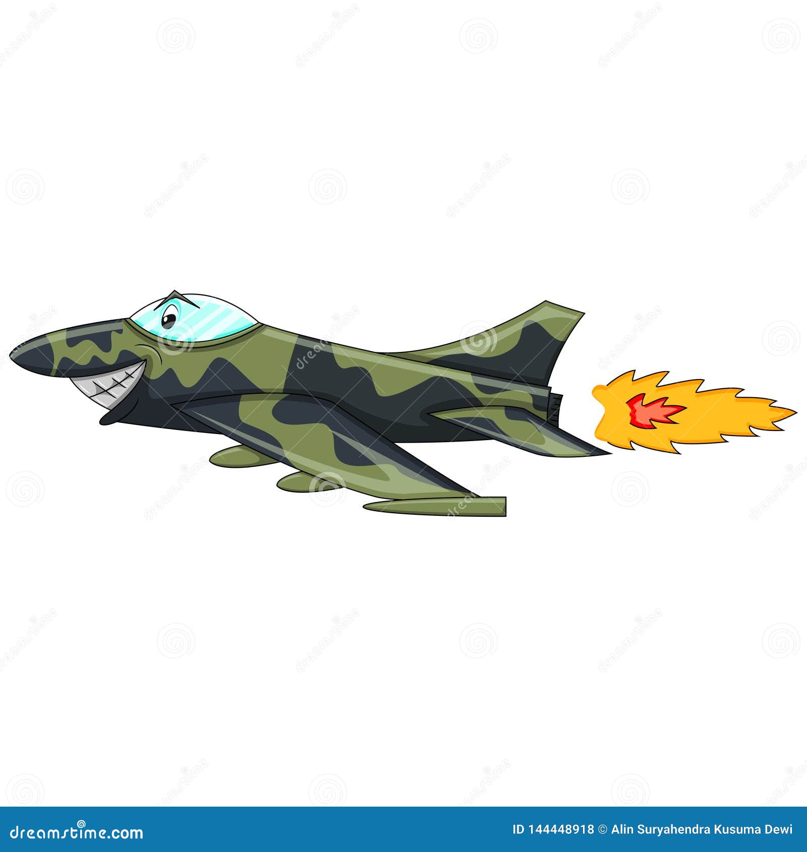 Cartoon Fighter Jets