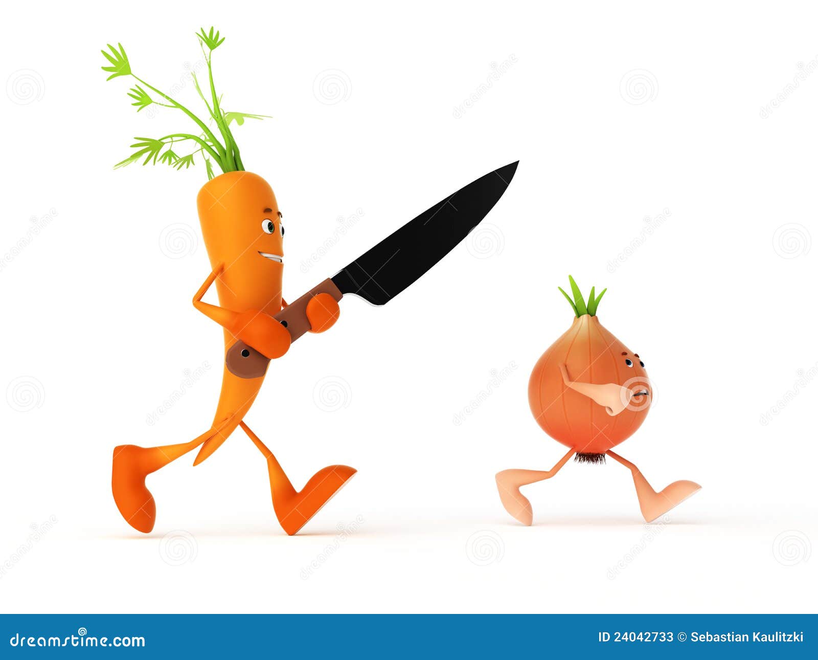 Funny food characters stock illustration. Illustration of lovely 24042733