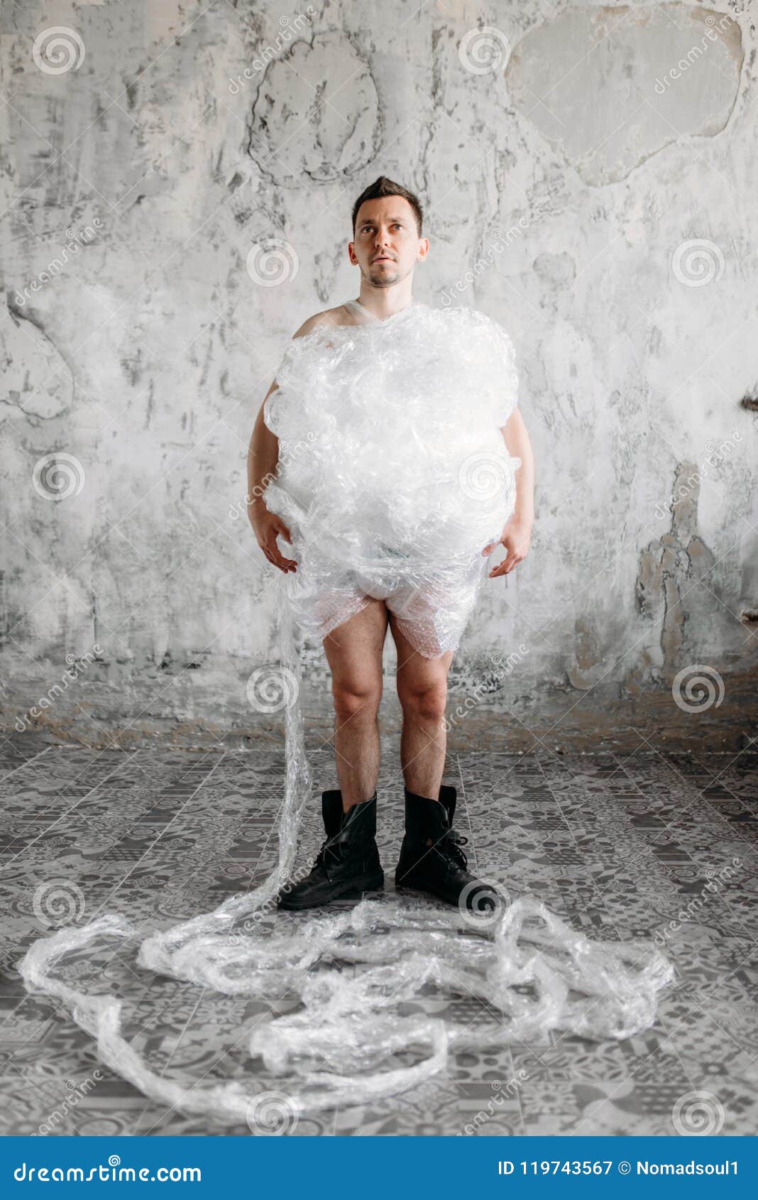 Bubble Wrap Costume Stock Photos - Free & Royalty-Free Stock