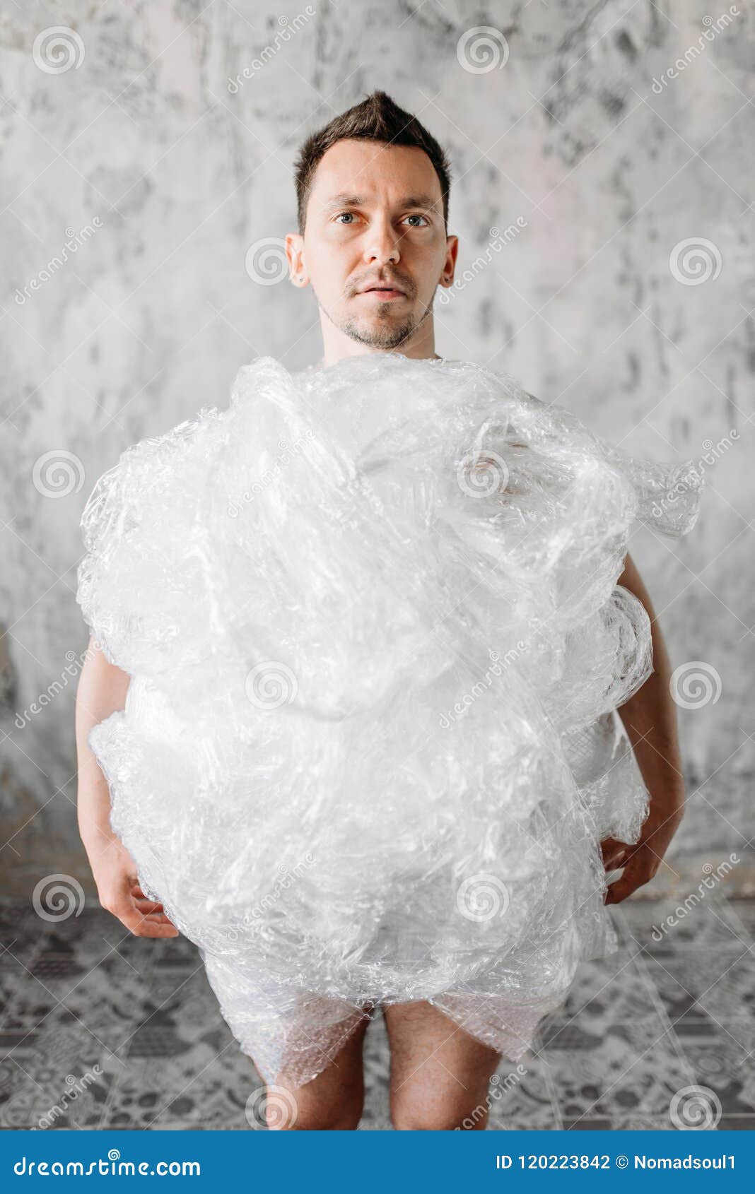 bubble wrap suit funny