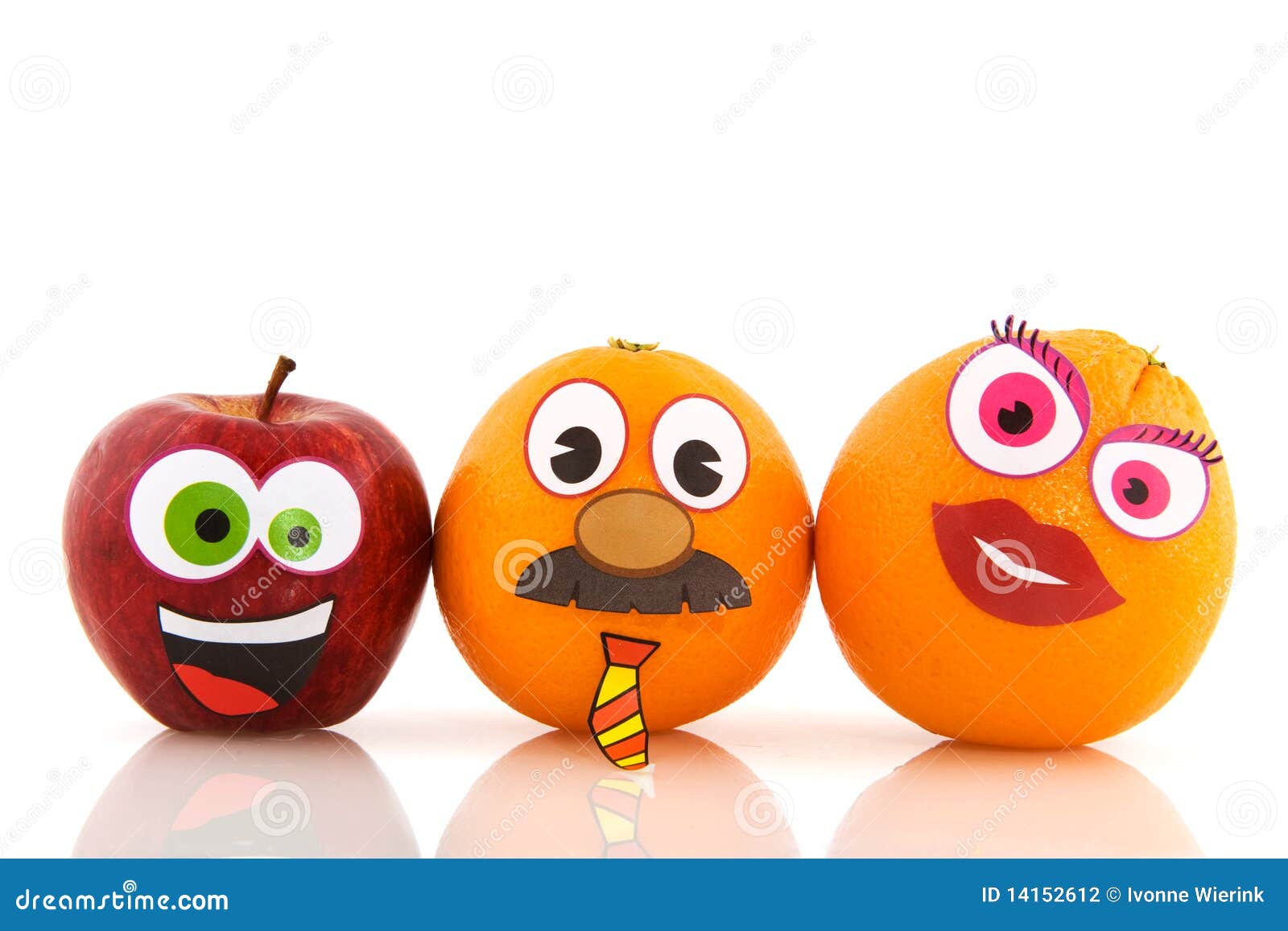 Funny fruit stock photo. Image of family, mouth, orange 14152612