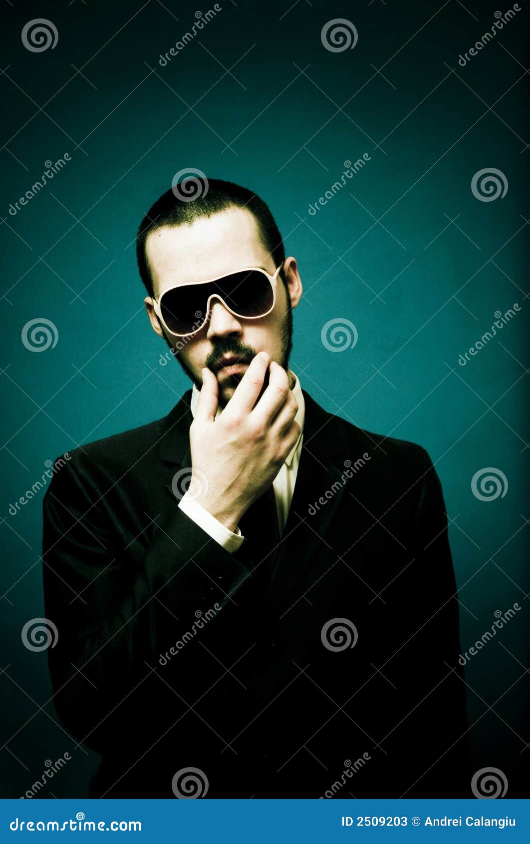 Funny Guy In Suit RoyaltyFree Stock Photo 2509203