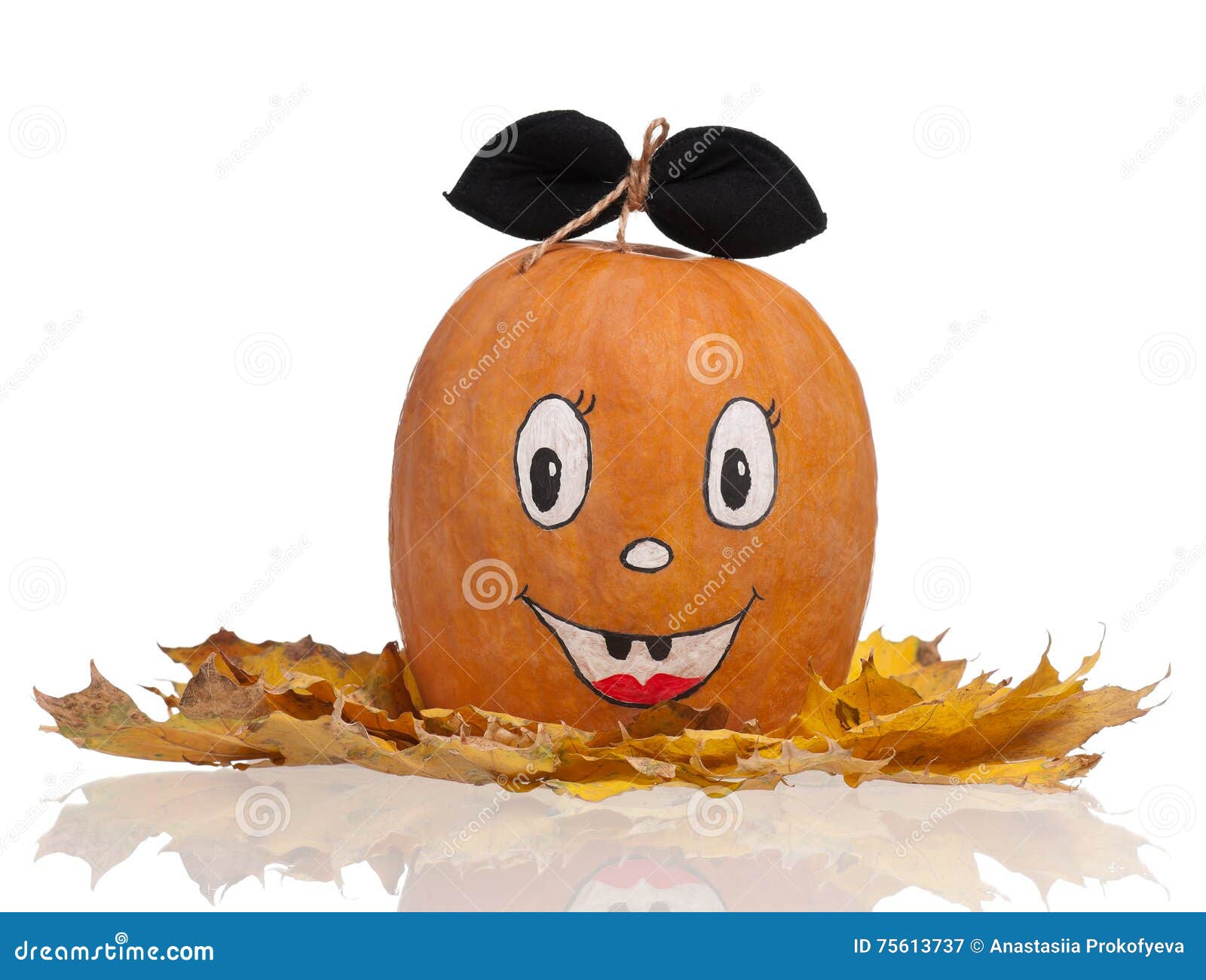 Funny Halloween pumpkin stock image. Image of agriculture - 75613737