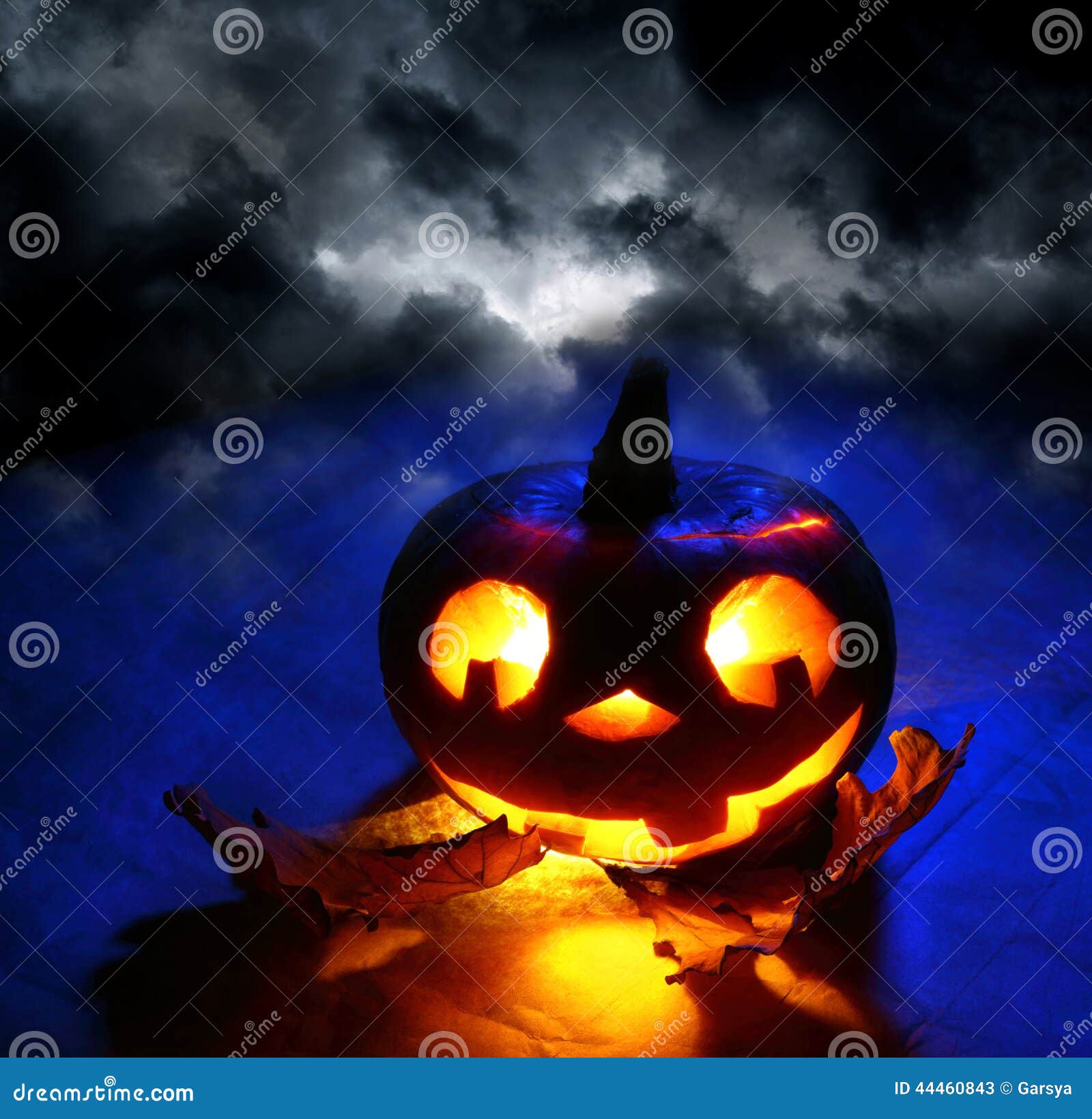 Funny halloween pumpkin stock image. Image of fear, closeup - 44460843