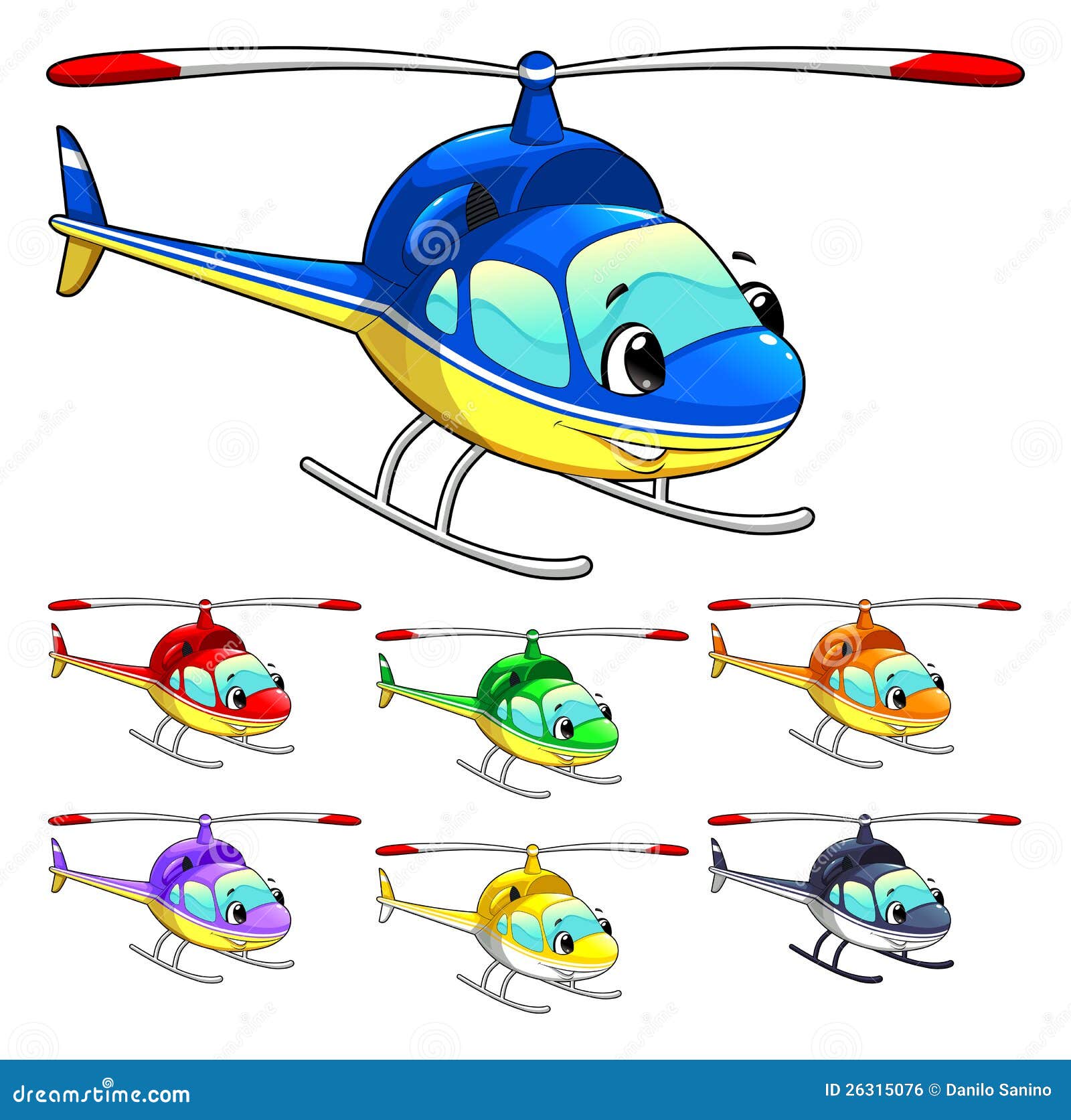 helicopter cartoon