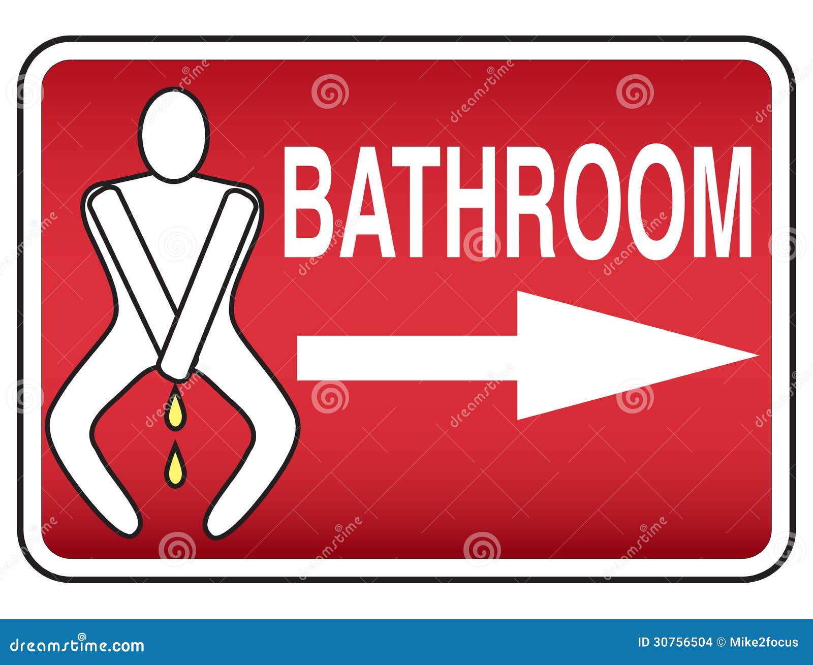 Funny Bathroom Sign Stock Illustrations – 1,759 Funny Bathroom Sign Stock  Illustrations, Vectors & Clipart - Dreamstime