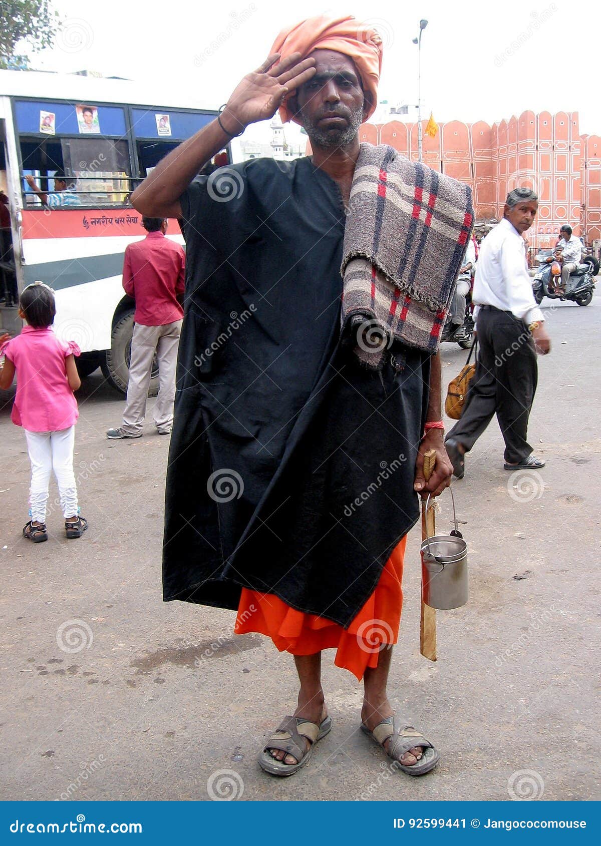 Funny Indian man editorial photo. Image of jaipur, stone - 92599441