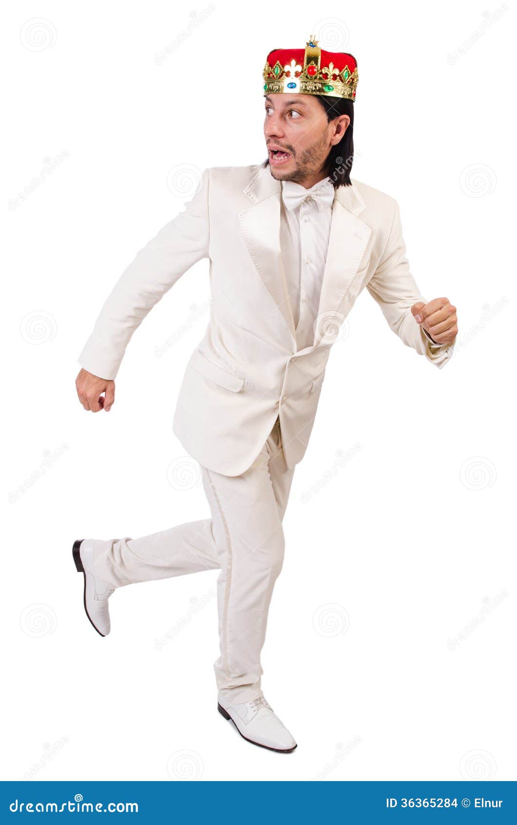 Funny king stock photo. Image of authority, male, king 36365284