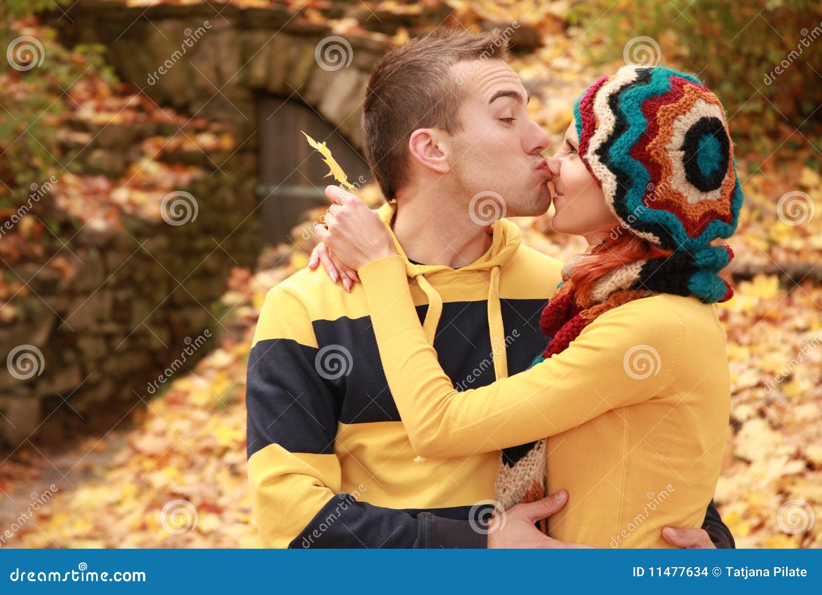 Funny Kiss Stock Images Image 11477634