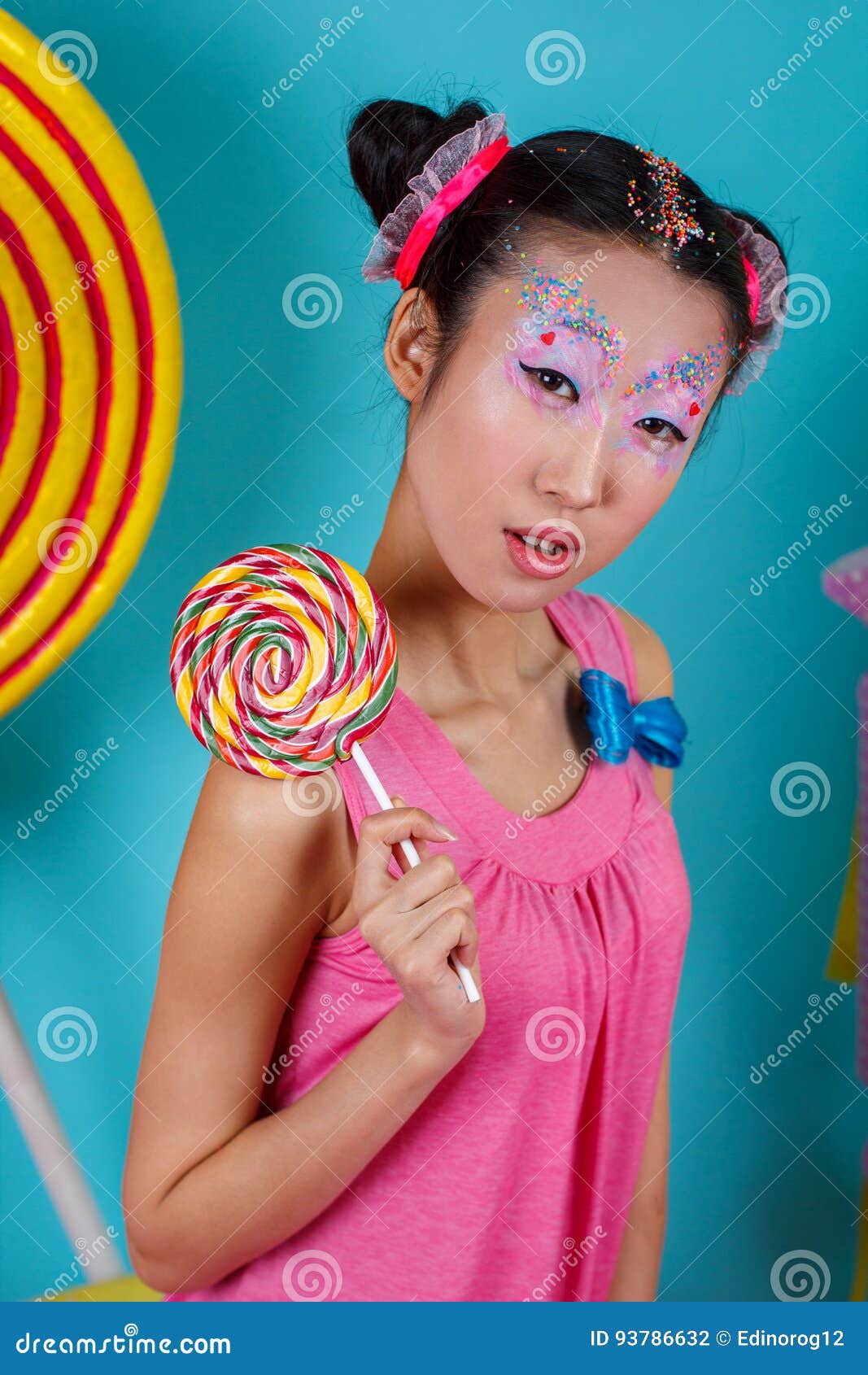Funny Korean Girl with Big Colorful Lollipop Stock Photo - Image of lips, korean: 93786632 Funny Korean Girl with Big Colorful Lollipop Stock Photo - Image of lips, korean: 93786632