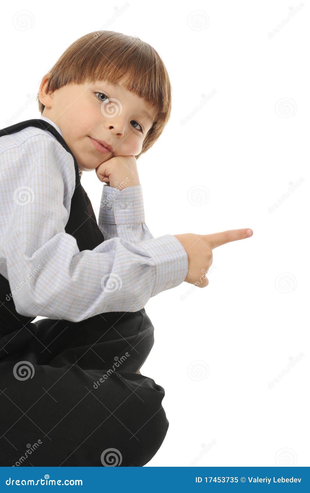 Funny little boy stock image. Image of childhood, isolated 17453735