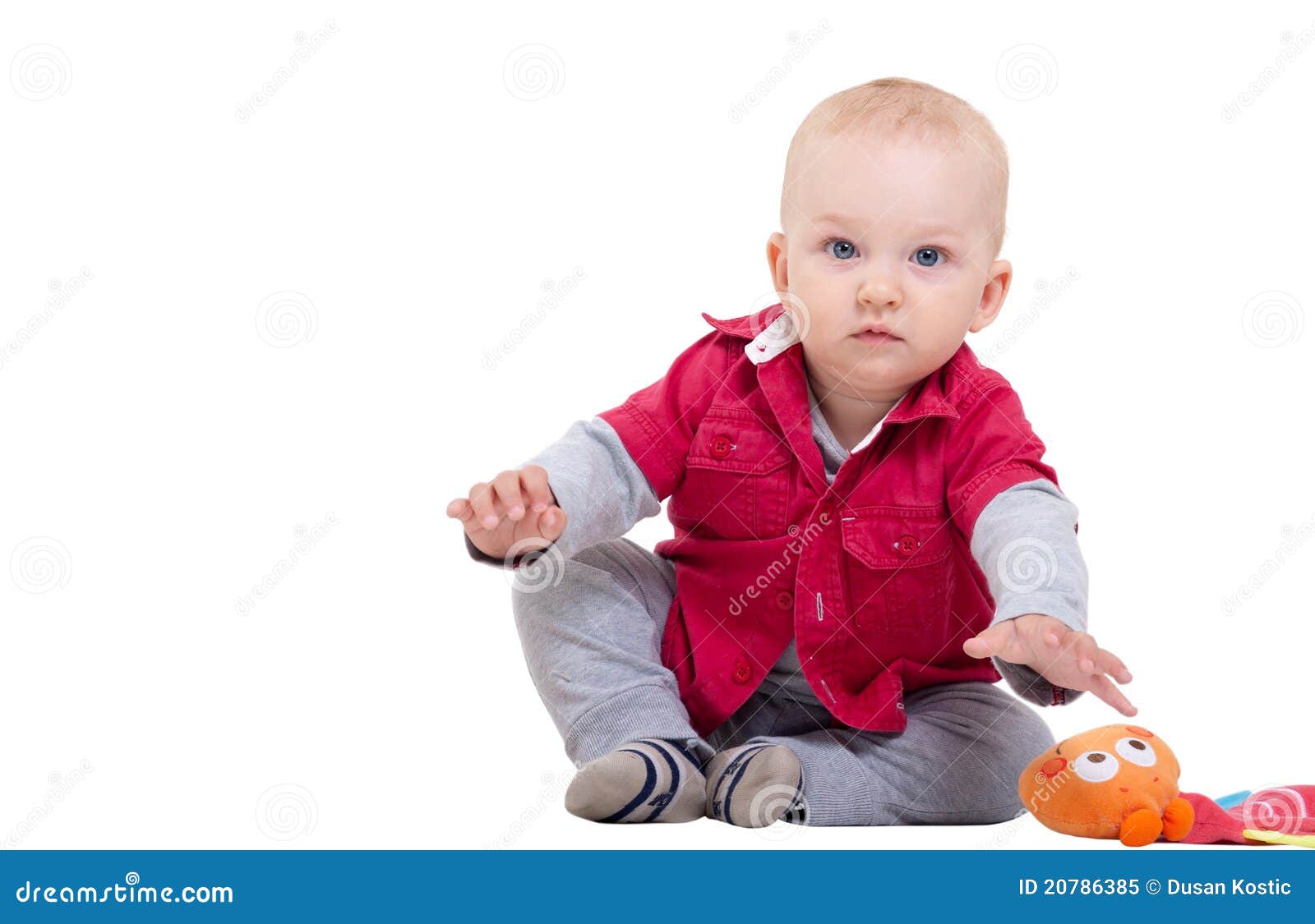 Funny little boy stock image. Image of people, baby, learning 20786385