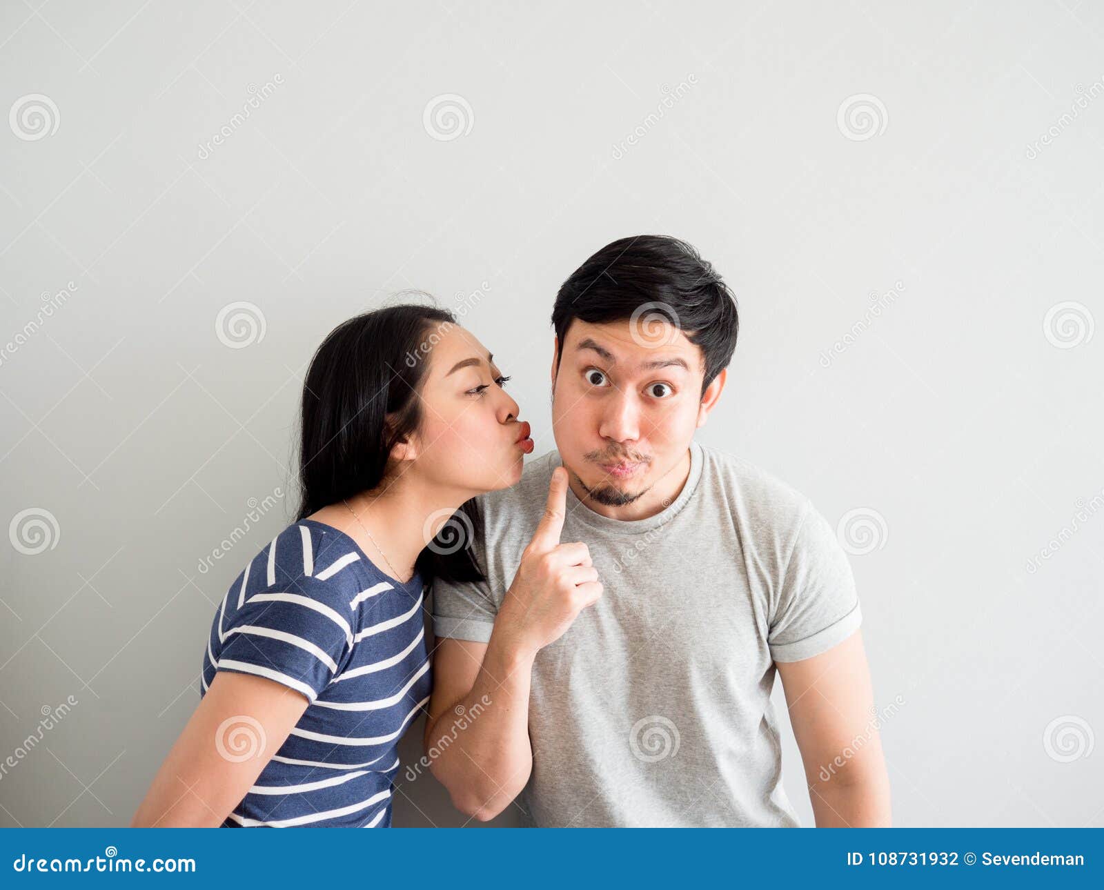 Funny Lovely Couple Trying To Kiss Each Other. Concept of Comedy Stock Photo - Image of portrait, attractive: 108731932 Funny Lovely Couple Trying To Kiss Each Other. Concept of Comedy Stock Photo - Image of portrait, attractive: 108731932