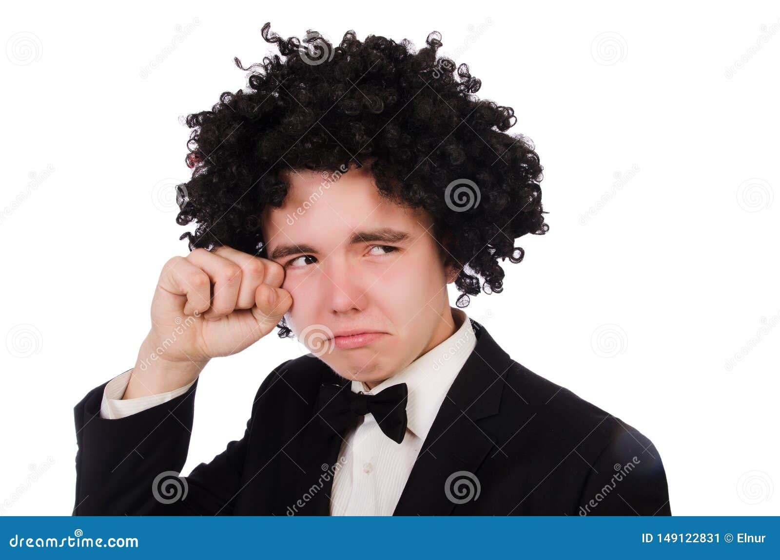 The Funny Man with Curly Hair Style Stock Image - Image of curly, geek: 149122831 The Funny Man with Curly Hair Style Stock Image - Image of curly, geek: 149122831