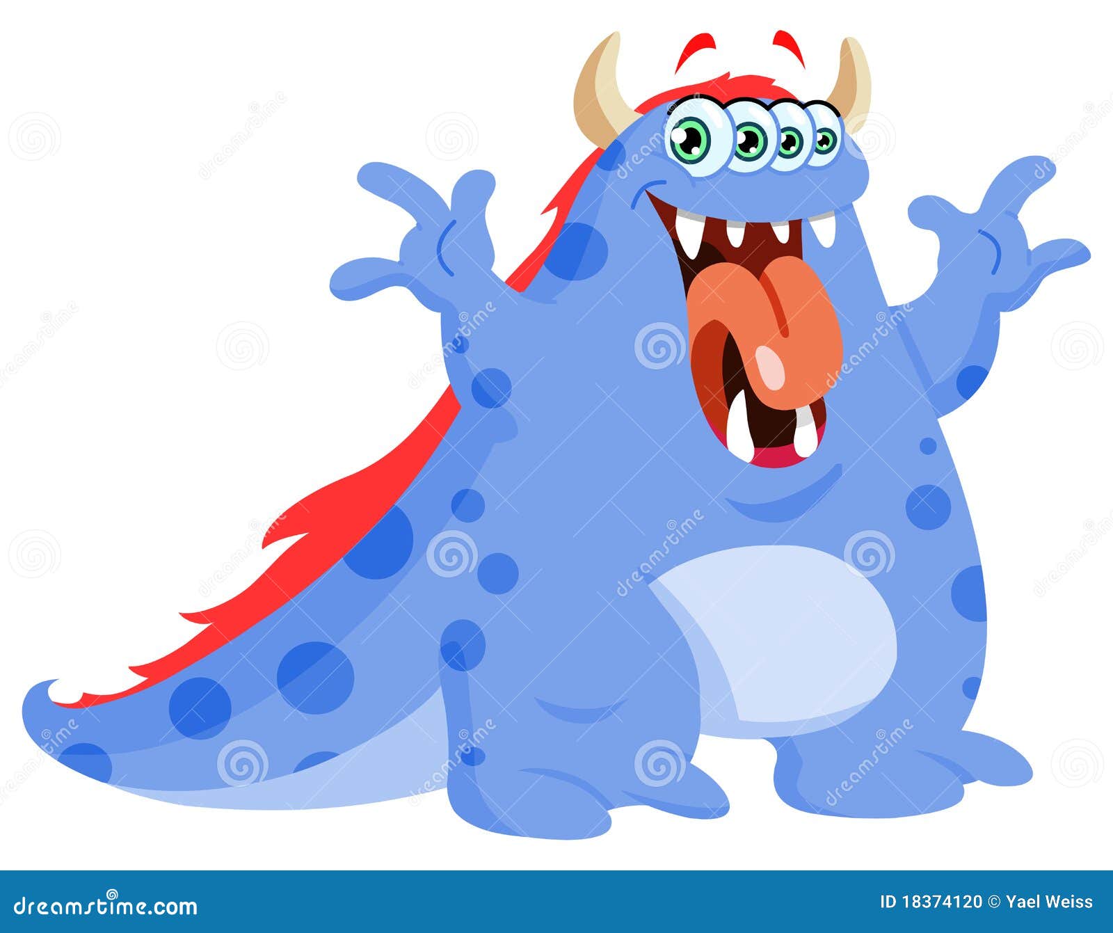 Funny Monster Stock Photo - Image: 18374120