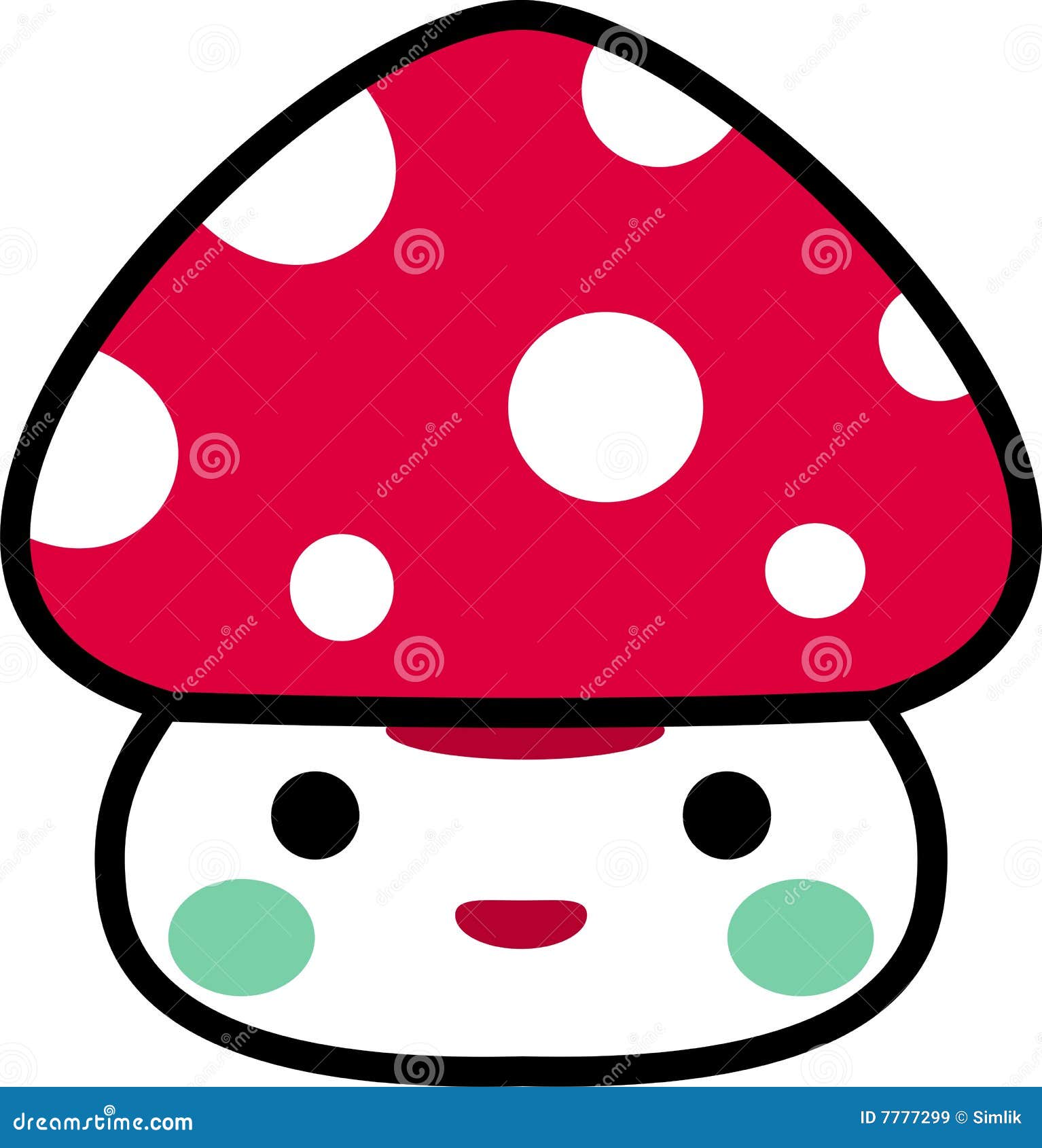 cute mushroom clipart - photo #27