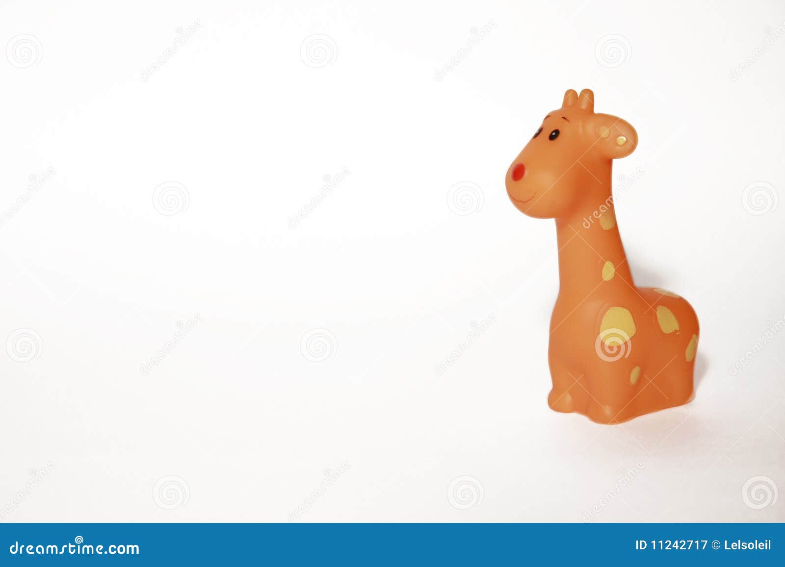 Funny orange giraffe stock image. Image of white, cute 11242717