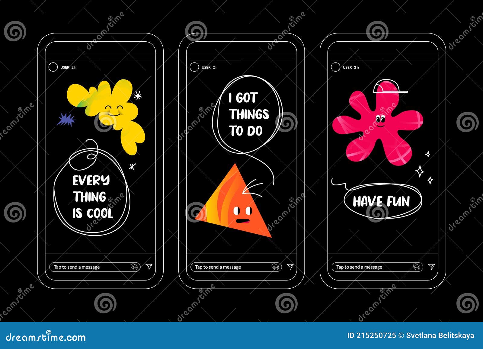 Funny Quotes on Smartphone Screens Stock Vector - Illustration of characters, funny: 215250725 Funny Quotes on Smartphone Screens Stock Vector - Illustration of characters, funny: 215250725