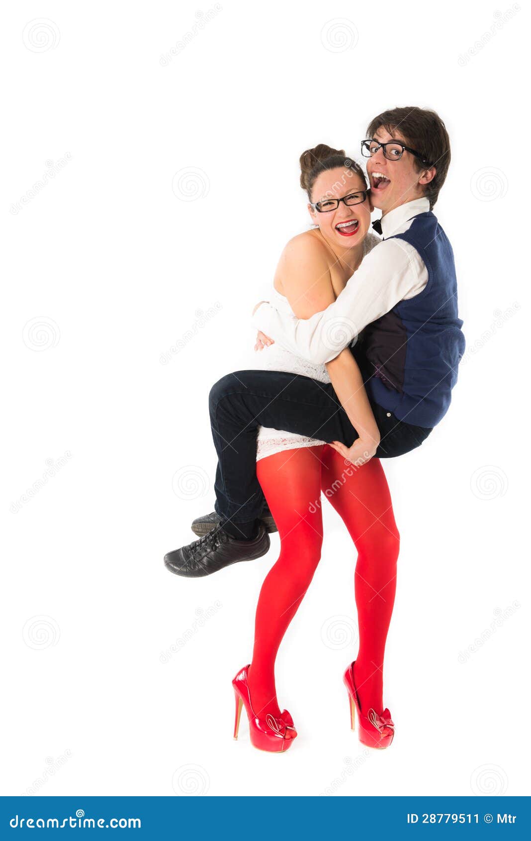 Funny romantic couple stock image. Image of humor, couple - 28779511