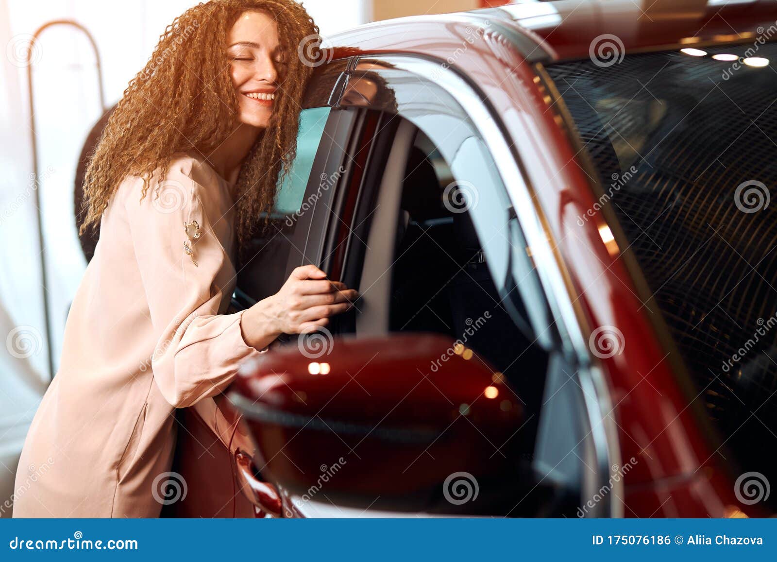 Funny Romantic Girl Enjoying Her New Red Car Stock Photo - Image of plate, auto: 175076186 Funny Romantic Girl Enjoying Her New Red Car Stock Photo - Image of plate, auto: 175076186