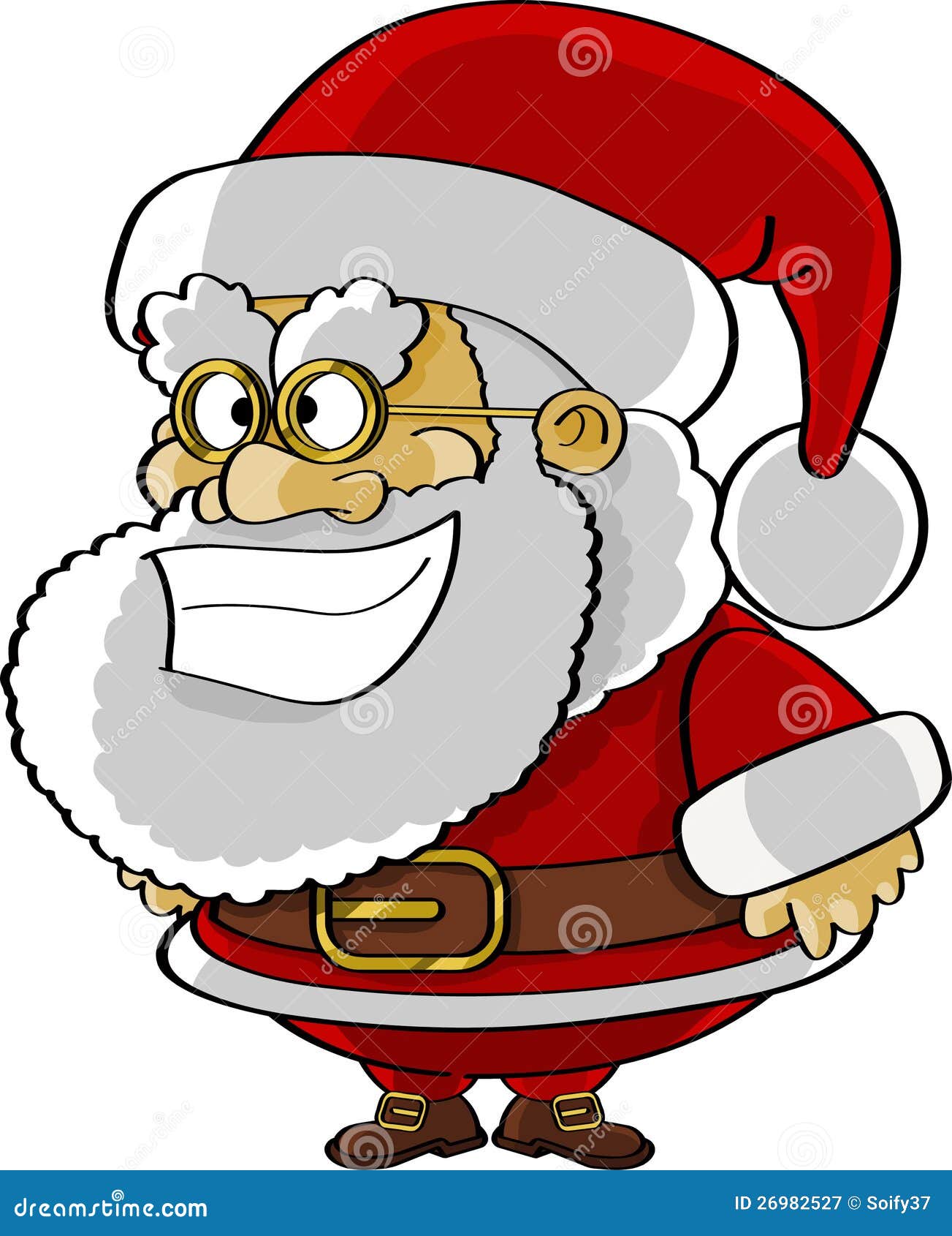 funny santa claus cartoons