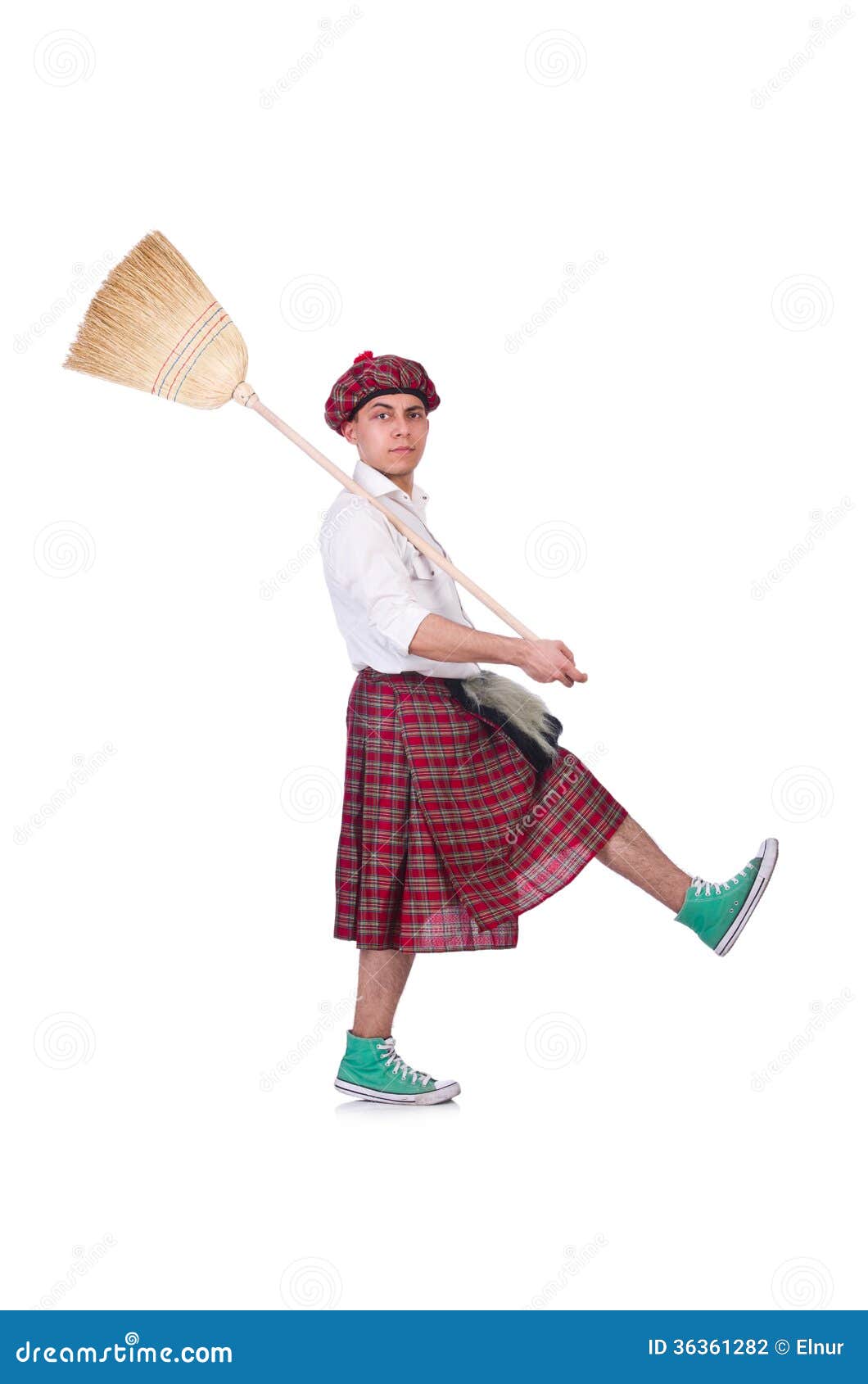 Funny scotsman stock photo. Image of clothes, dancing - 36361282