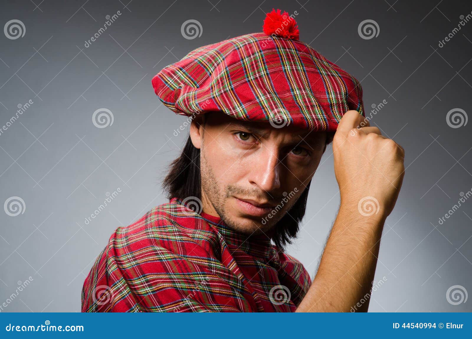Funny Scotsman in Traditional Stock Photo - Image of highlander, clan