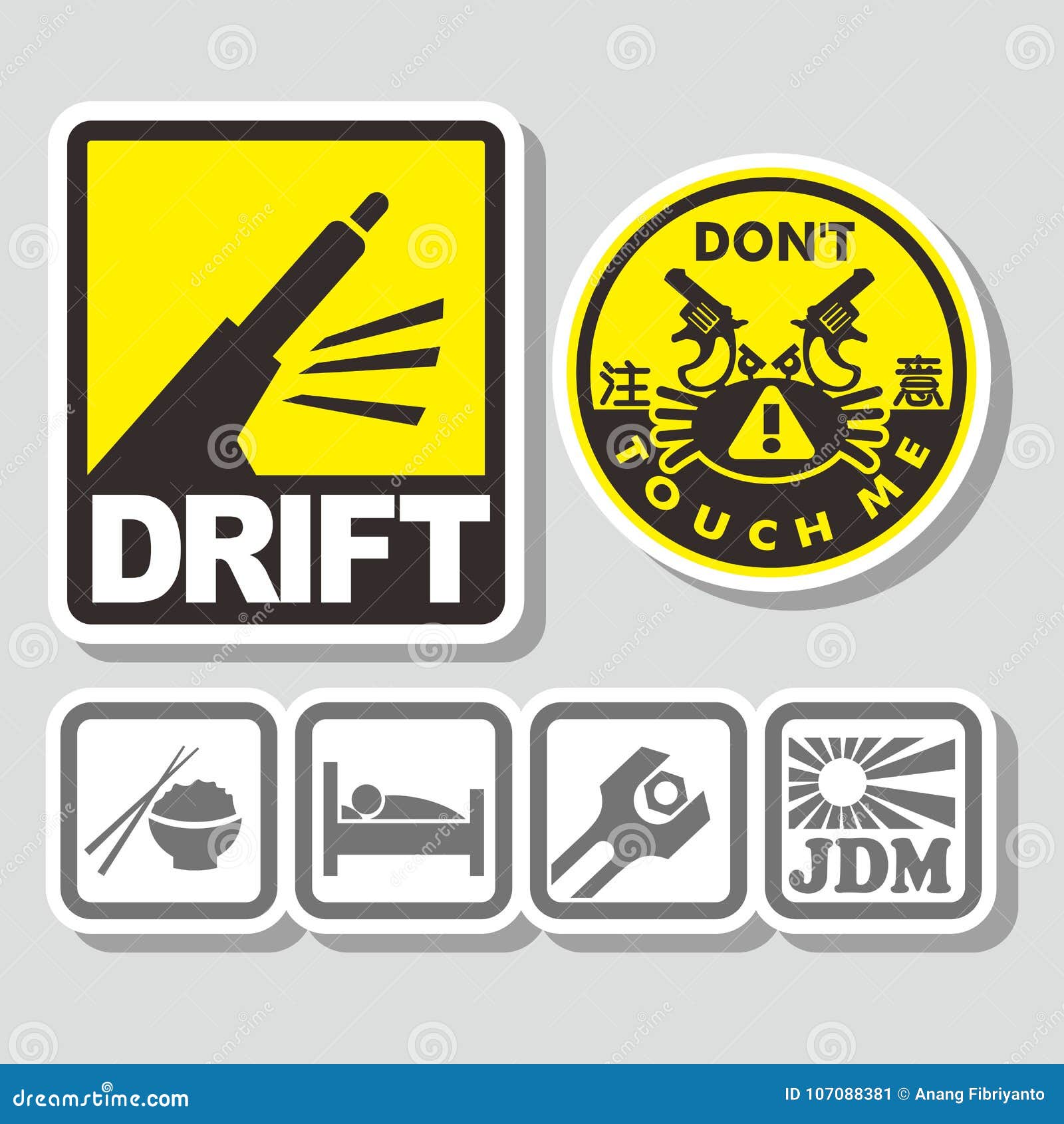 Funny Sentence Sticker Designs for Japan and Asian Car Culture Stock Vector - Illustration of layout, conceptual: 107088381 Funny Sentence Sticker Designs for Japan and Asian Car Culture Stock Vector - Illustration of layout, conceptual: 107088381